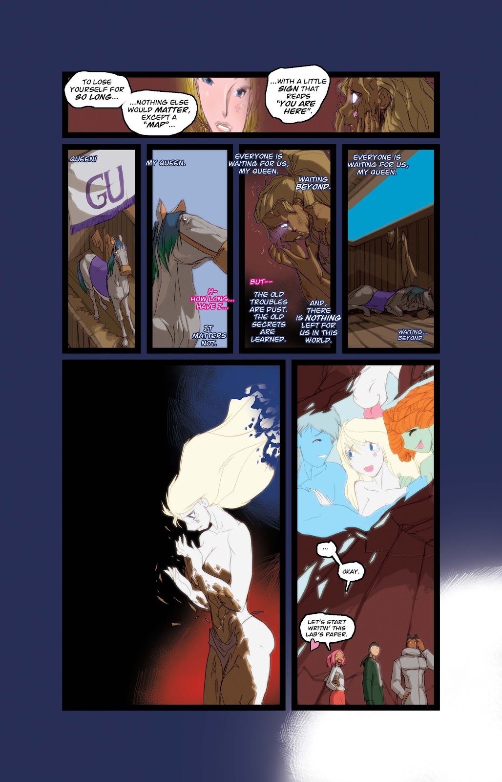 <{ $series->title }} issue 110 - Page 22