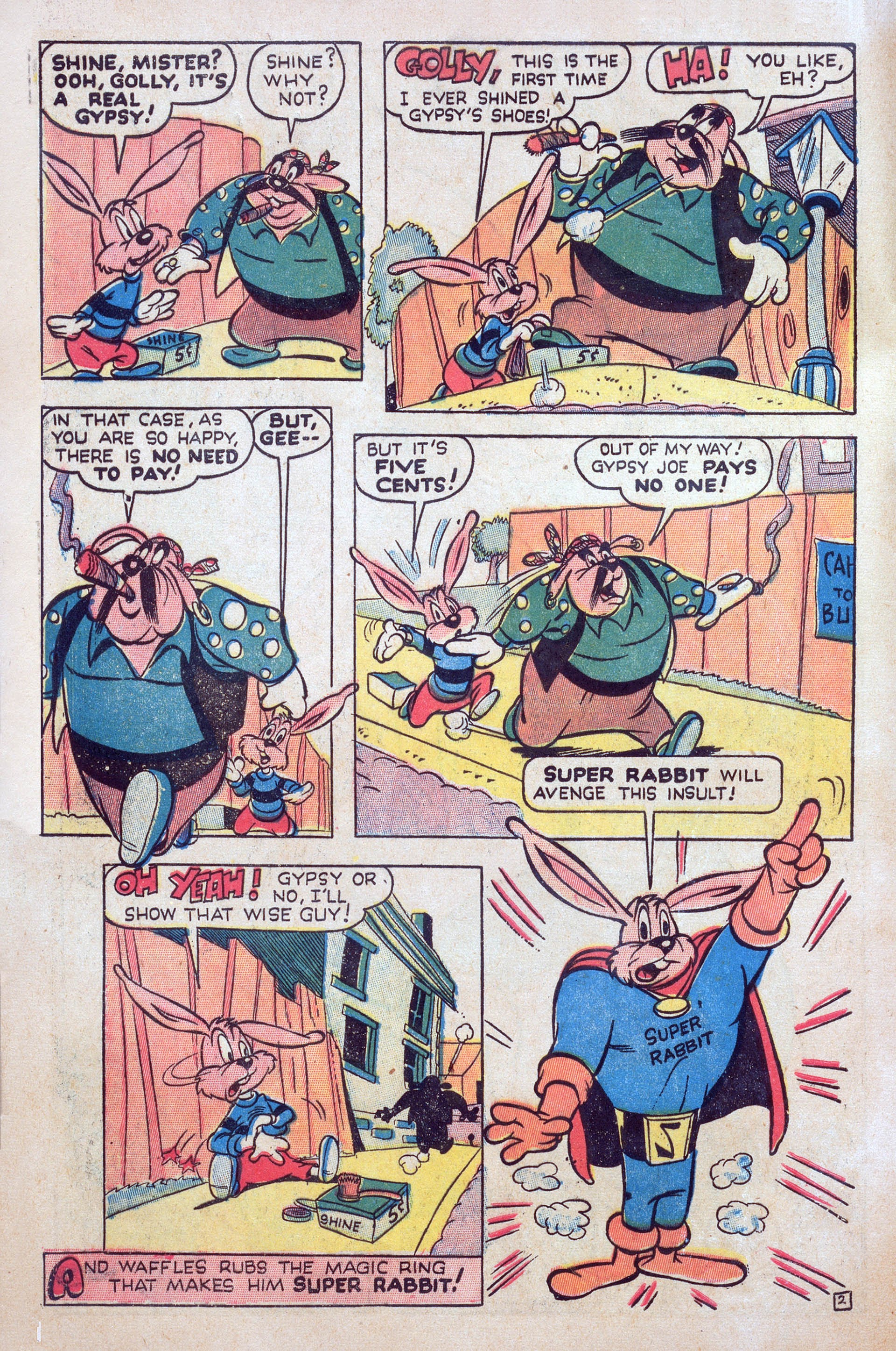 Read online Super Rabbit comic -  Issue #11 - 4