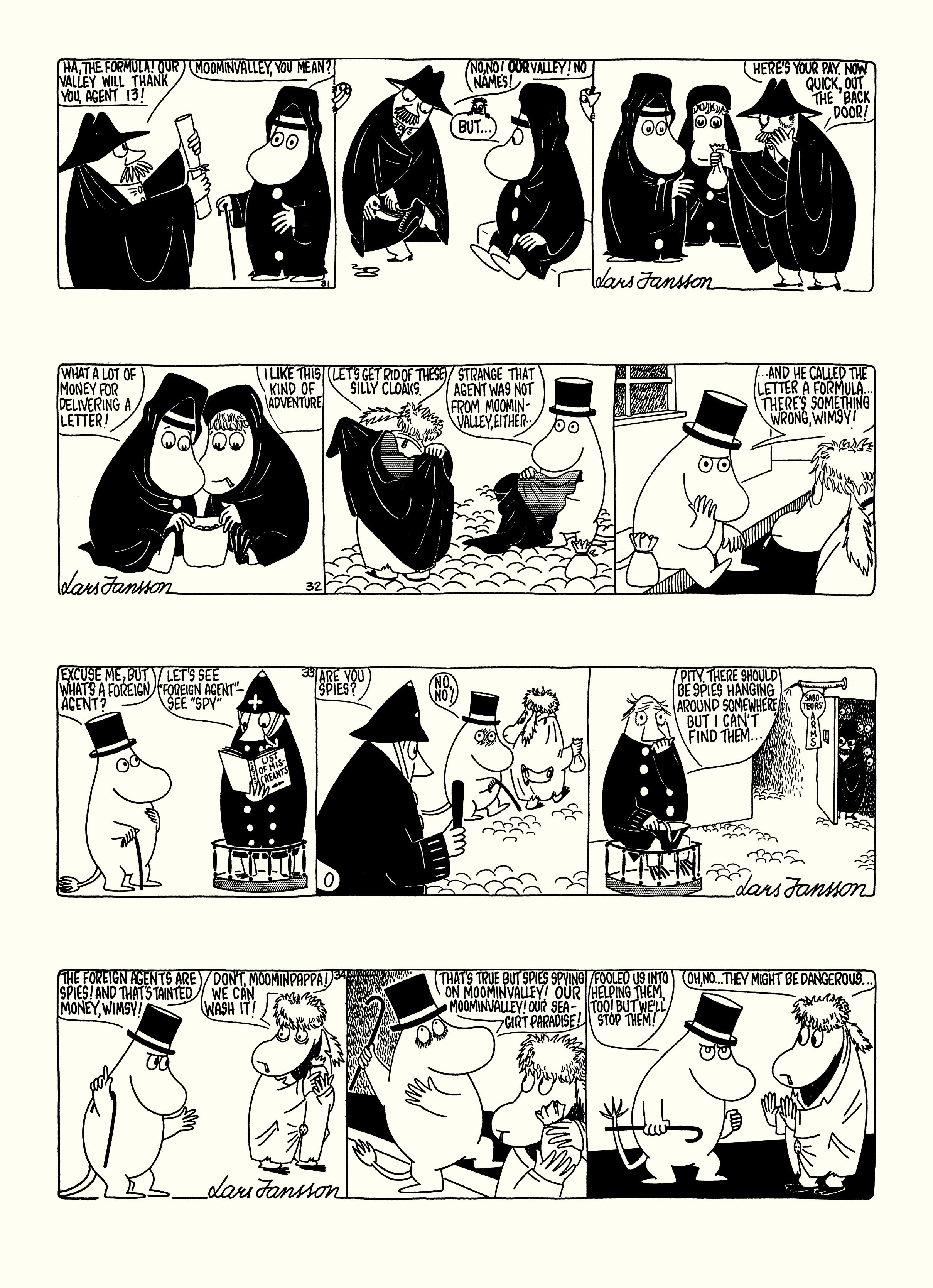 Read online Moomin: The Complete Lars Jansson Comic Strip comic -  Issue # TPB 6 - 55