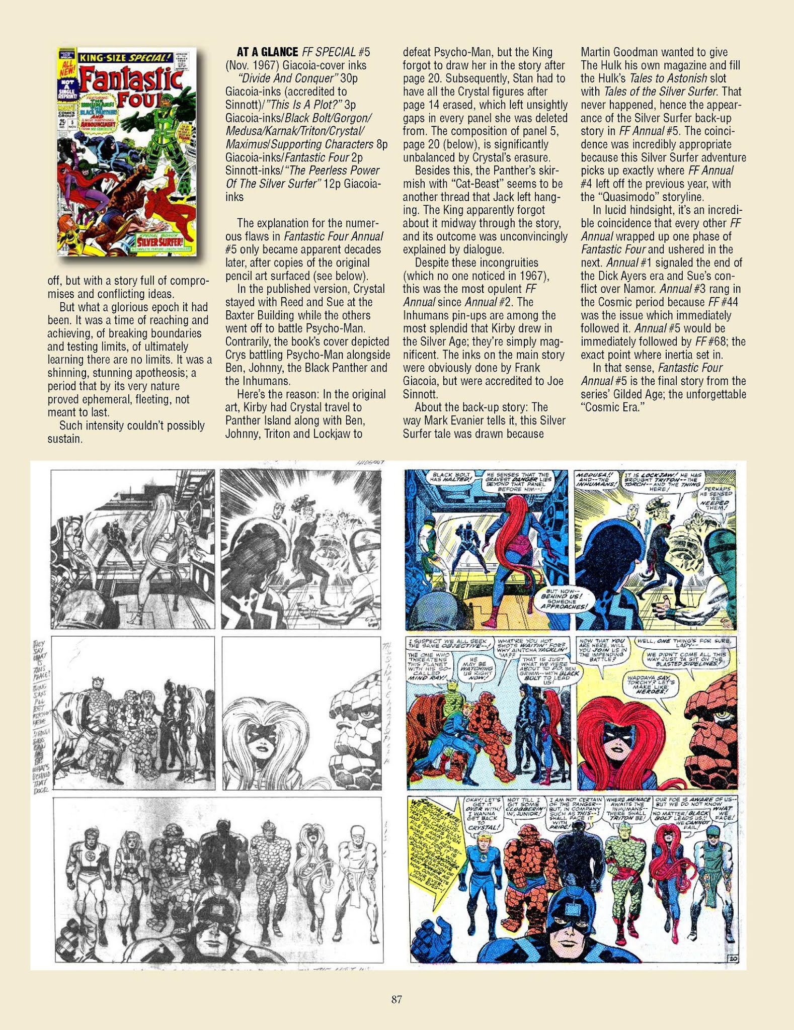 Read online The Jack Kirby Collector comic -  Issue #58 - 89