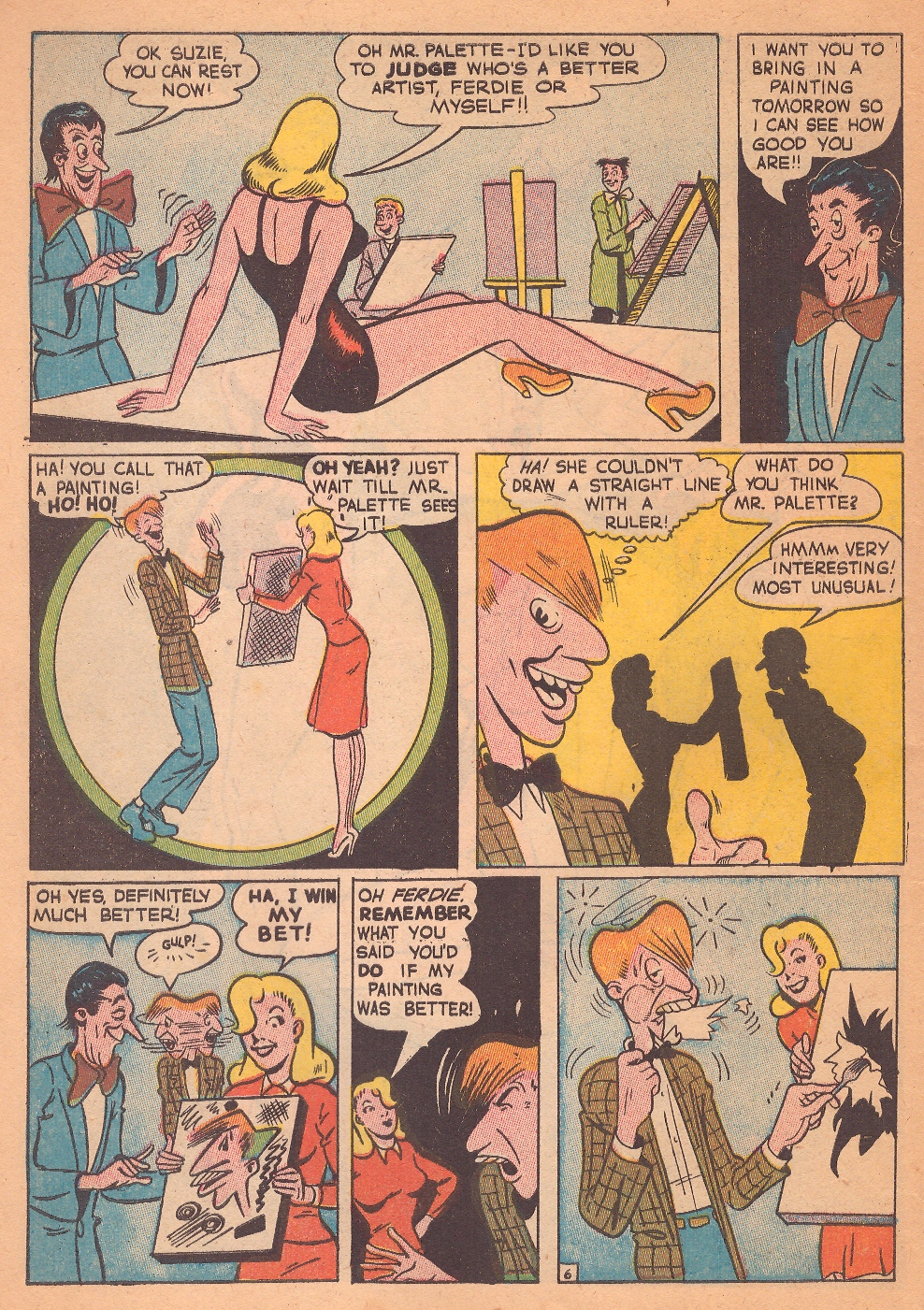 Read online Suzie Comics comic -  Issue #58 - 8