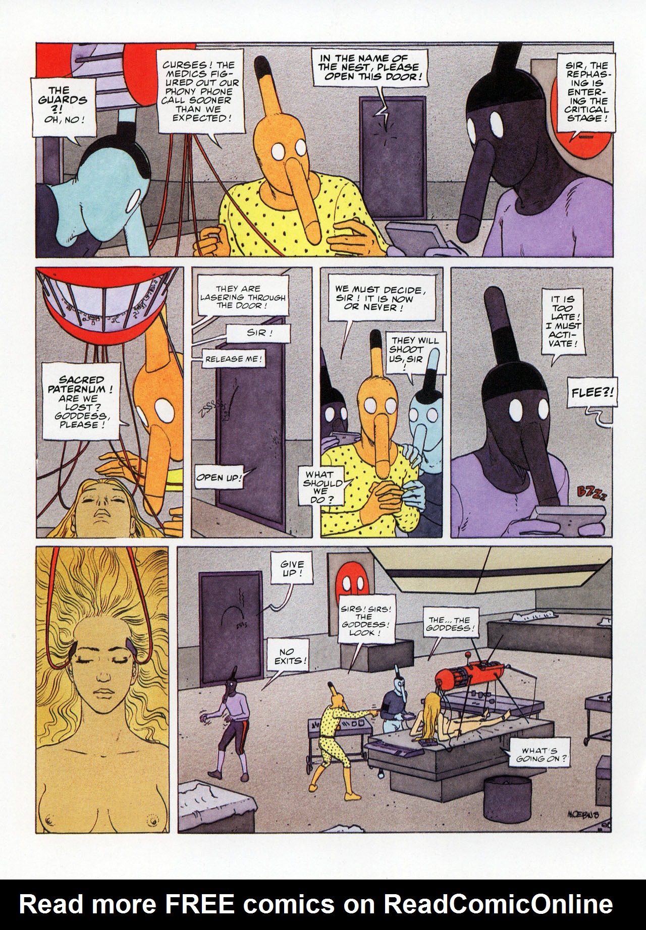 Read online Epic Graphic Novel: Moebius comic -  Issue # TPB 7 - 40
