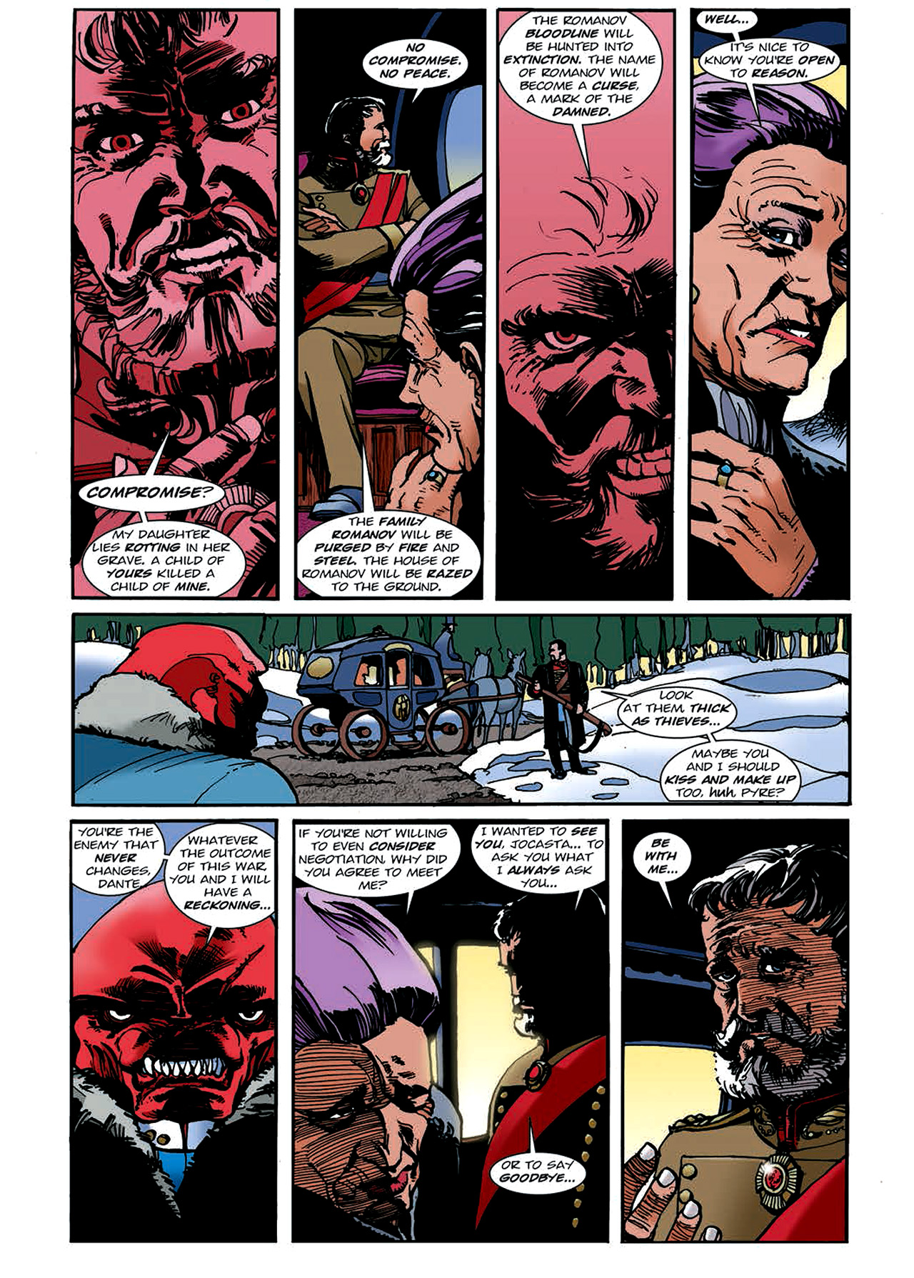 Read online Nikolai Dante comic -  Issue # TPB 4 - 123