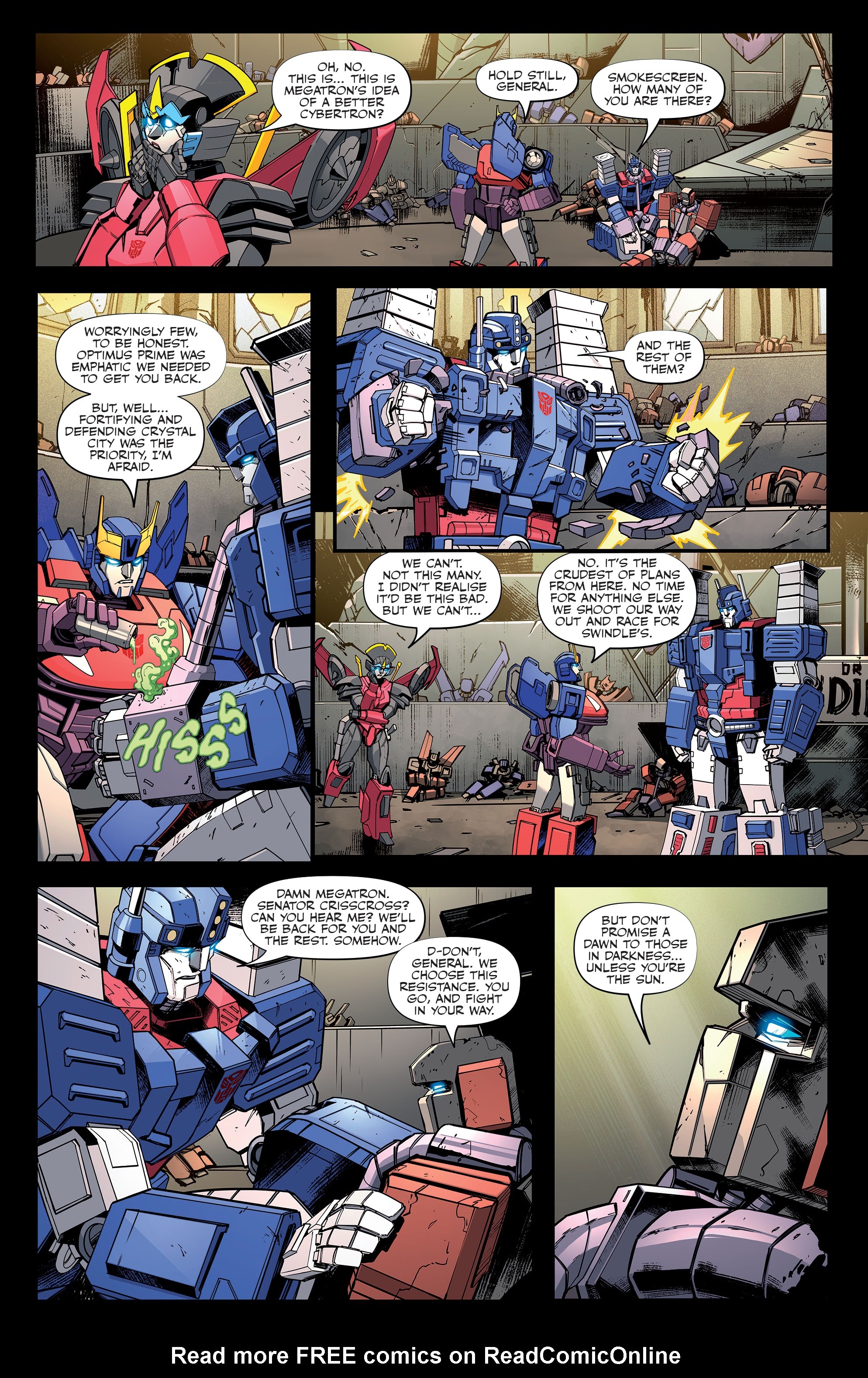 Read online Transformers (2019) comic -  Issue #38 - 19
