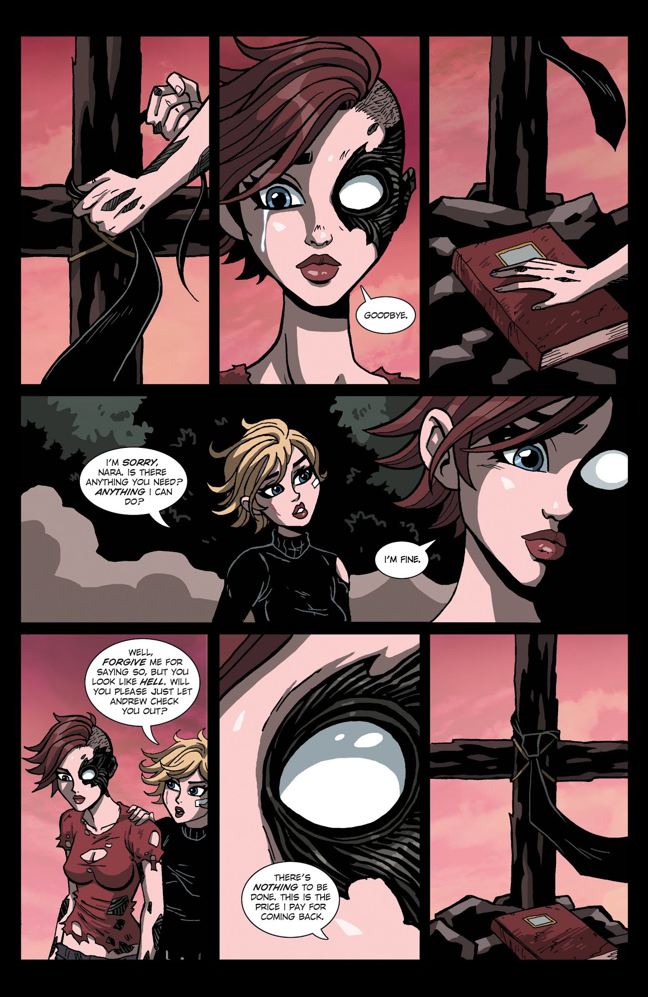 Read online [email protected]: The Blasphemy Throne comic -  Issue #5 - 5