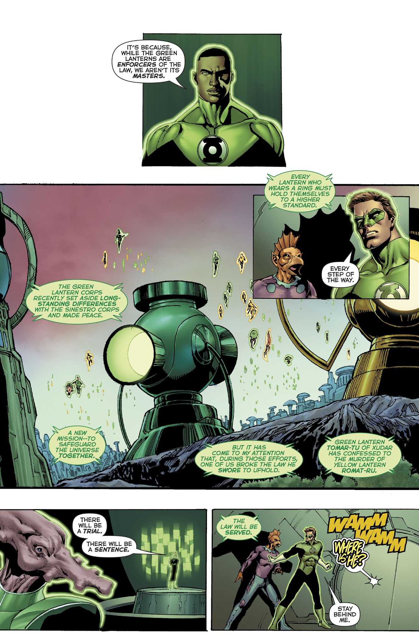 Read online Hal Jordan And The Green Lantern Corps comic -  Issue #24 - 22