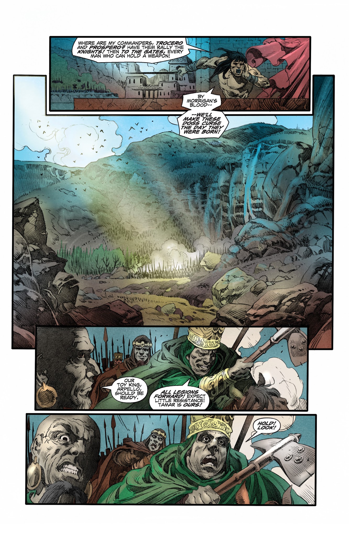 Read online King Conan: The Scarlet Citadel comic -  Issue # TPB - 91