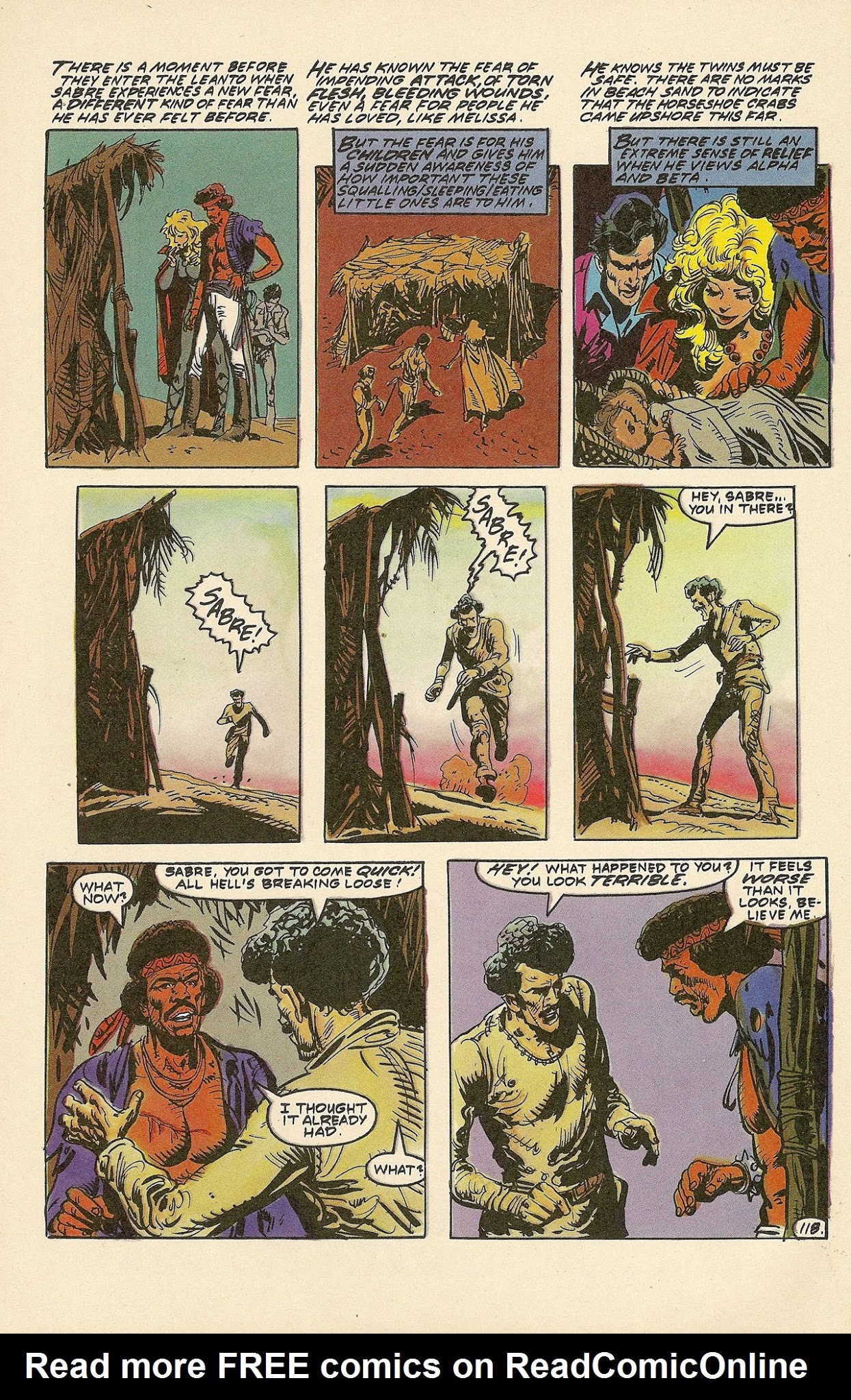 Read online Sabre comic -  Issue #14 - 19