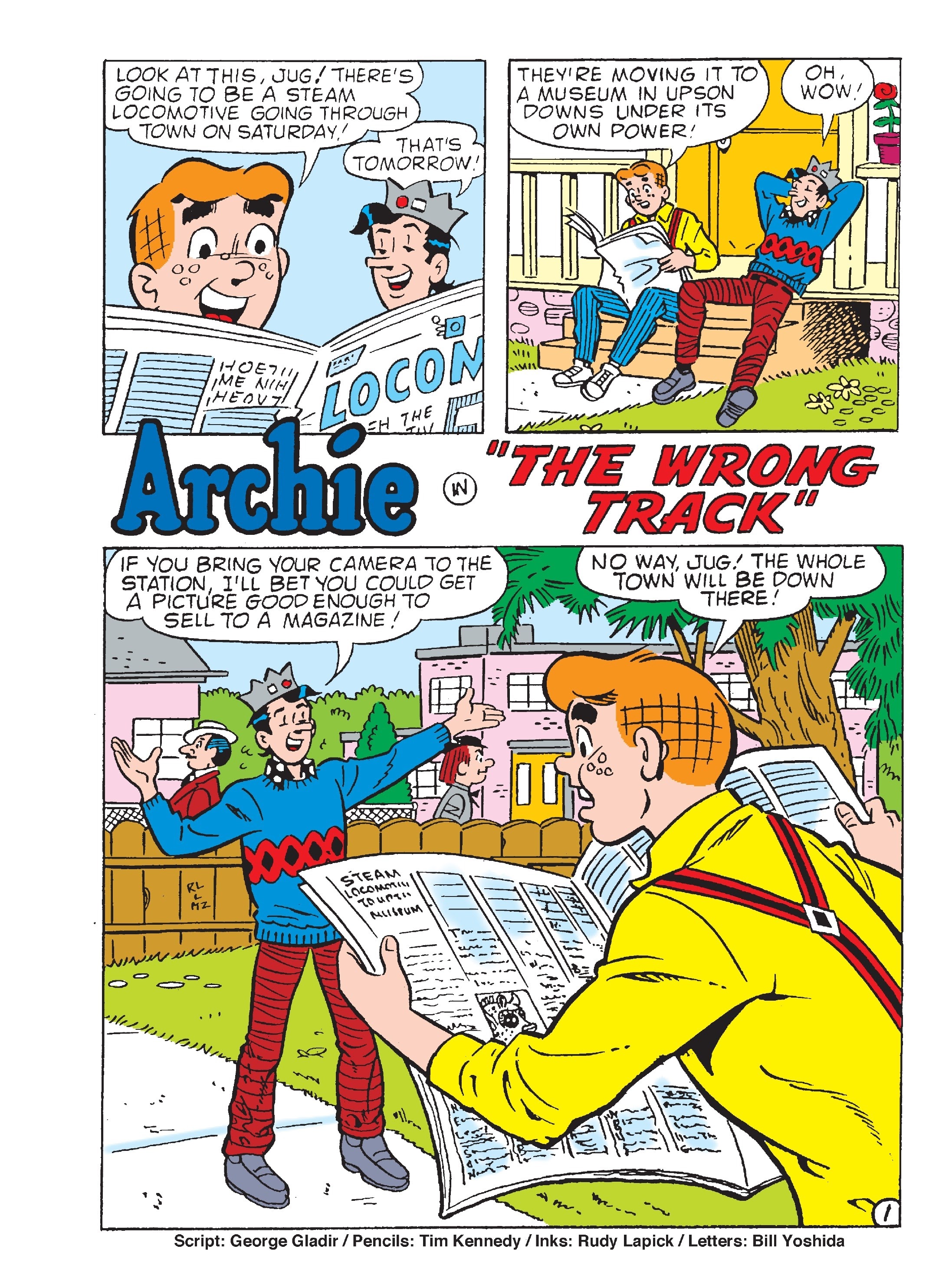 Read online Archie's Double Digest Magazine comic -  Issue #282 - 135