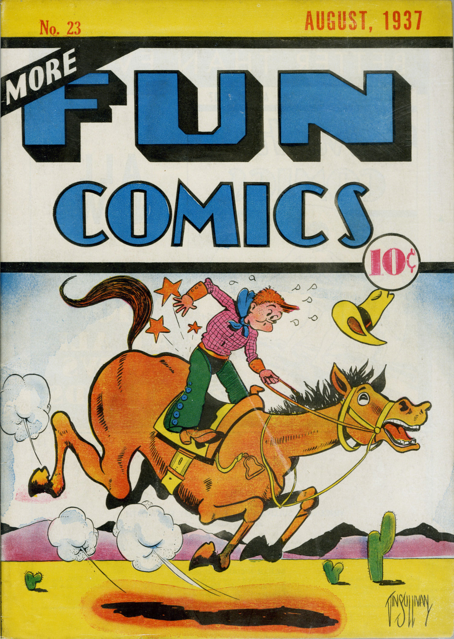 Read online More Fun Comics comic -  Issue #23 - 2