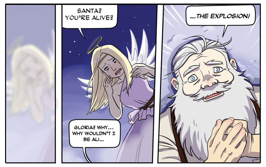 Read online Santa Versus Dracula comic -  Issue # TPB - 14