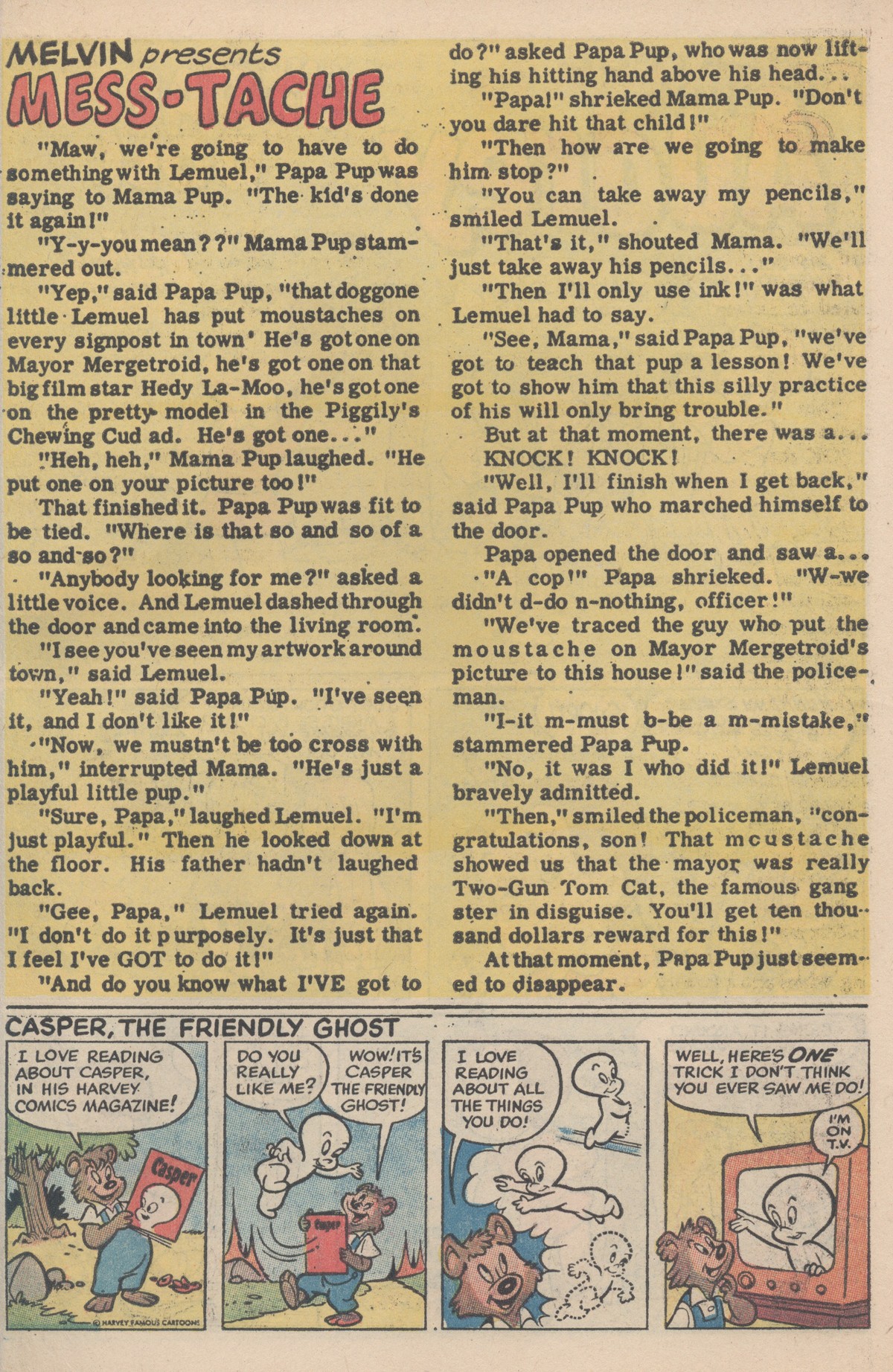 Read online Little Audrey And Melvin comic -  Issue #42 - 27