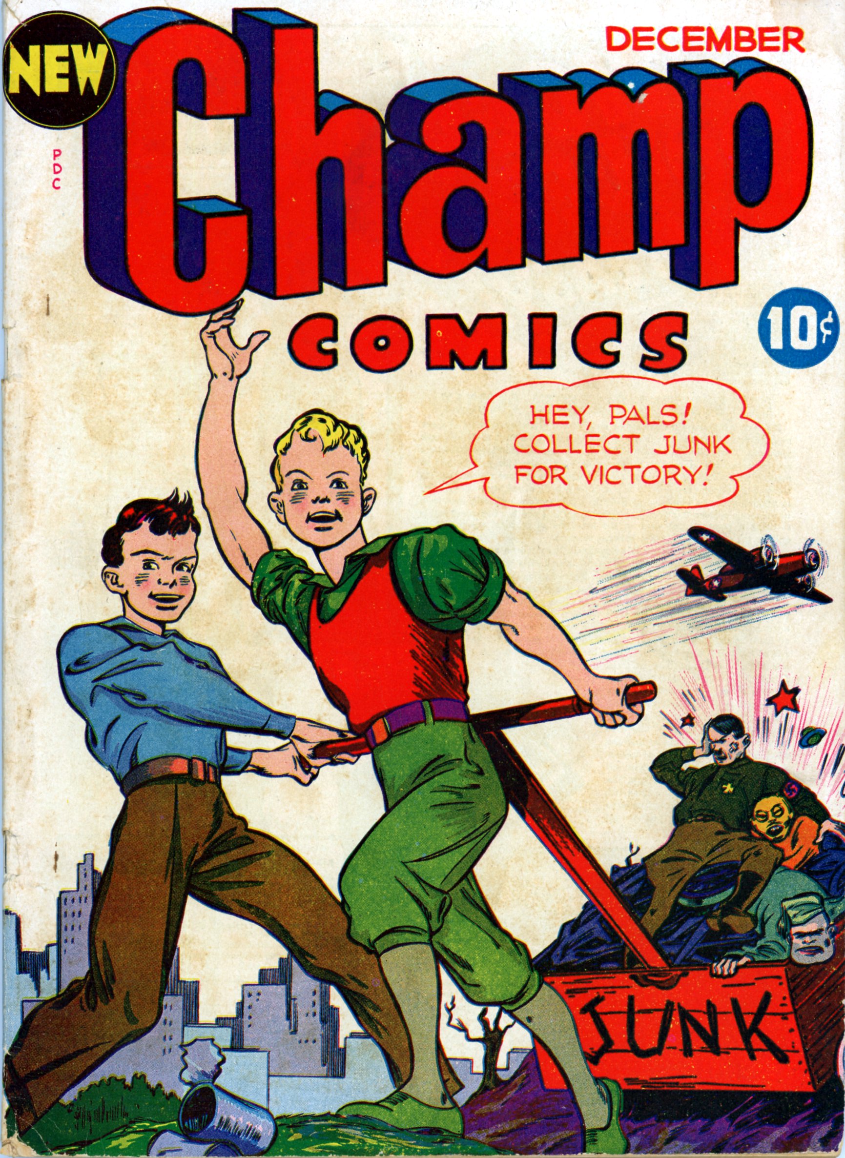 Read online Champ Comics comic -  Issue #24 - 1