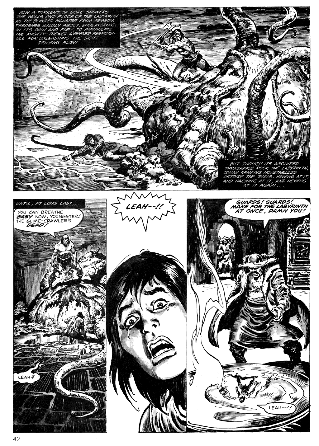 Read online The Savage Sword Of Conan comic -  Issue #71 - 42
