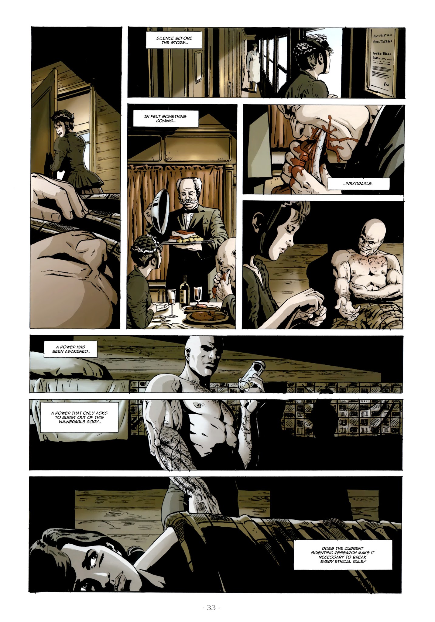 Read online Mister Hyde contre Frankenstein comic -  Issue #1 - 34