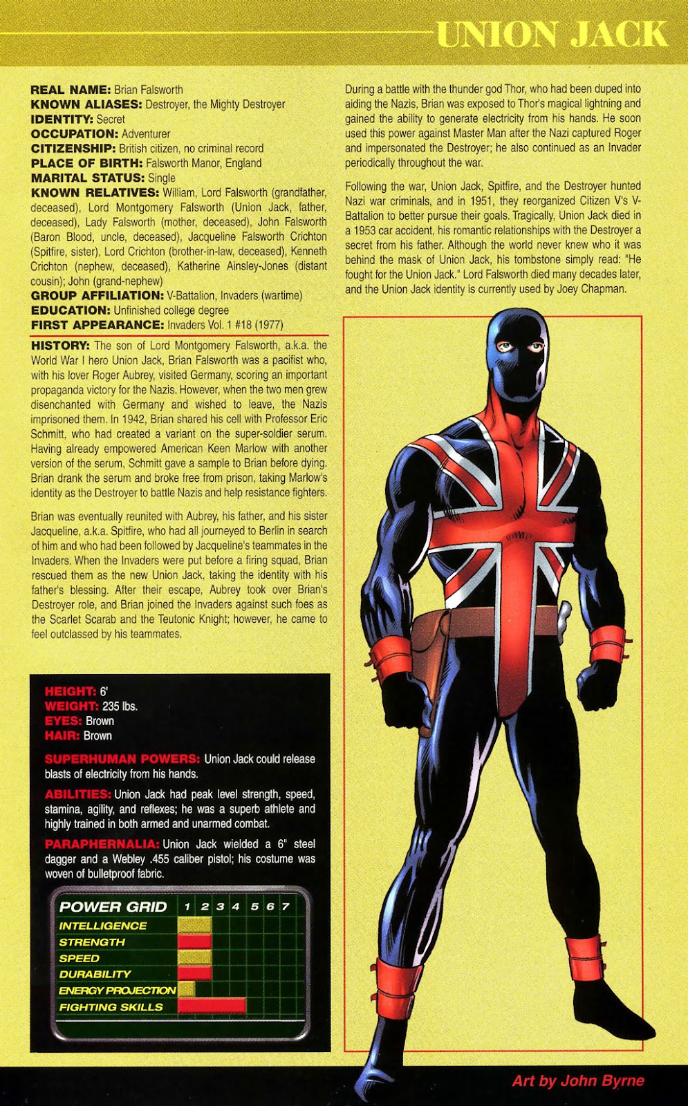 The Official Handbook of the Marvel Universe: Golden Age issue Full - Page 43