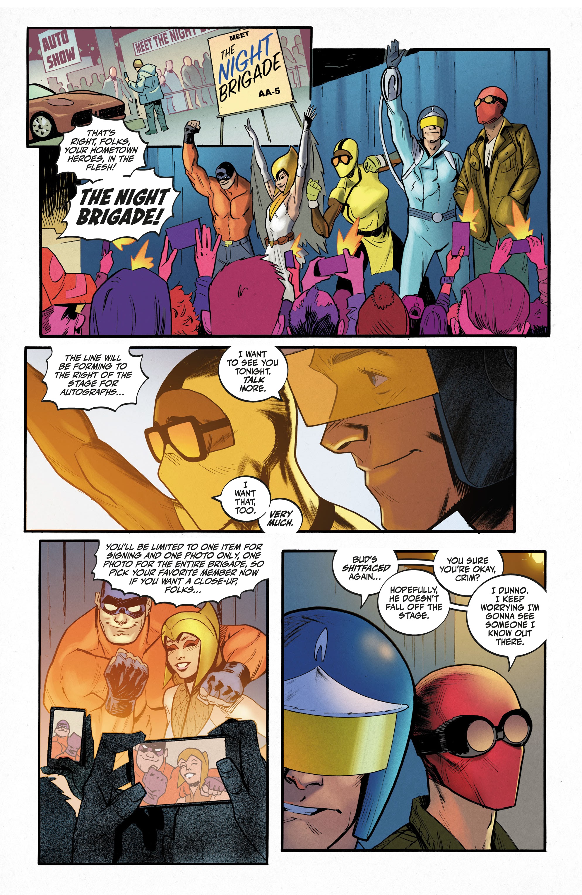 Read online The Blue Flame comic -  Issue #1 - 23