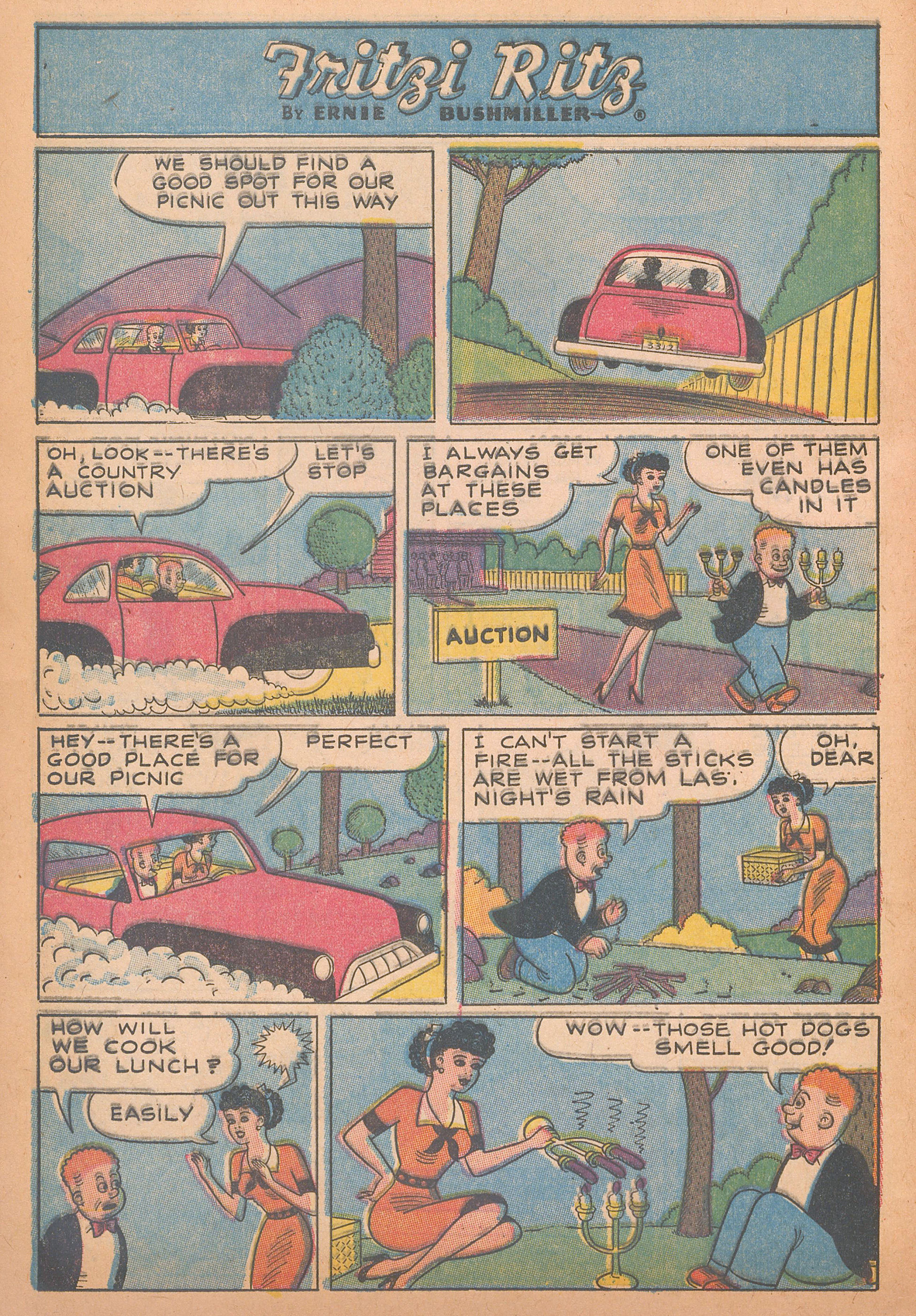 Read online Fritzi Ritz (1953) comic -  Issue #55 - 10