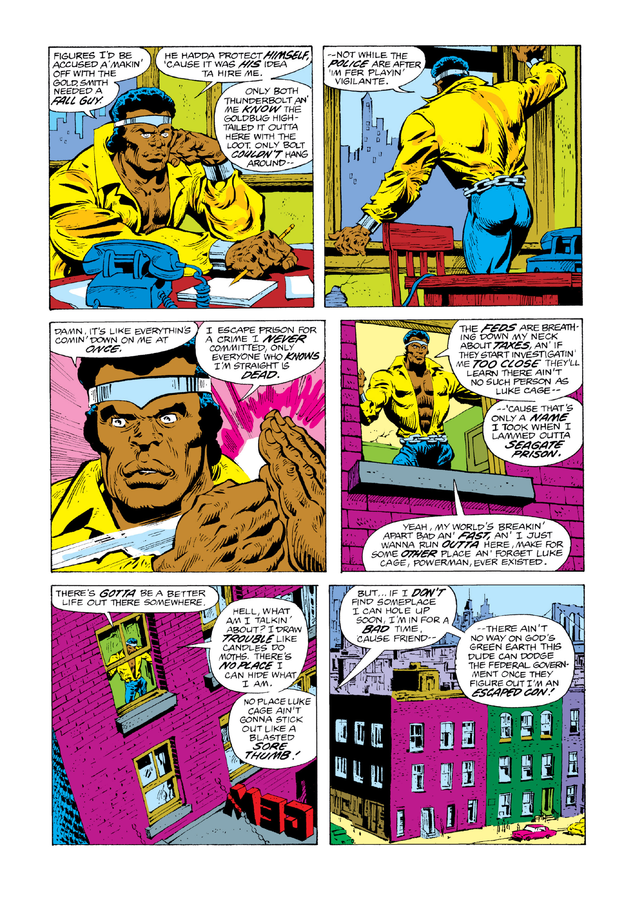 Read online Marvel Masterworks: Luke Cage, Power Man comic -  Issue # TPB 3 (Part 3) - 12
