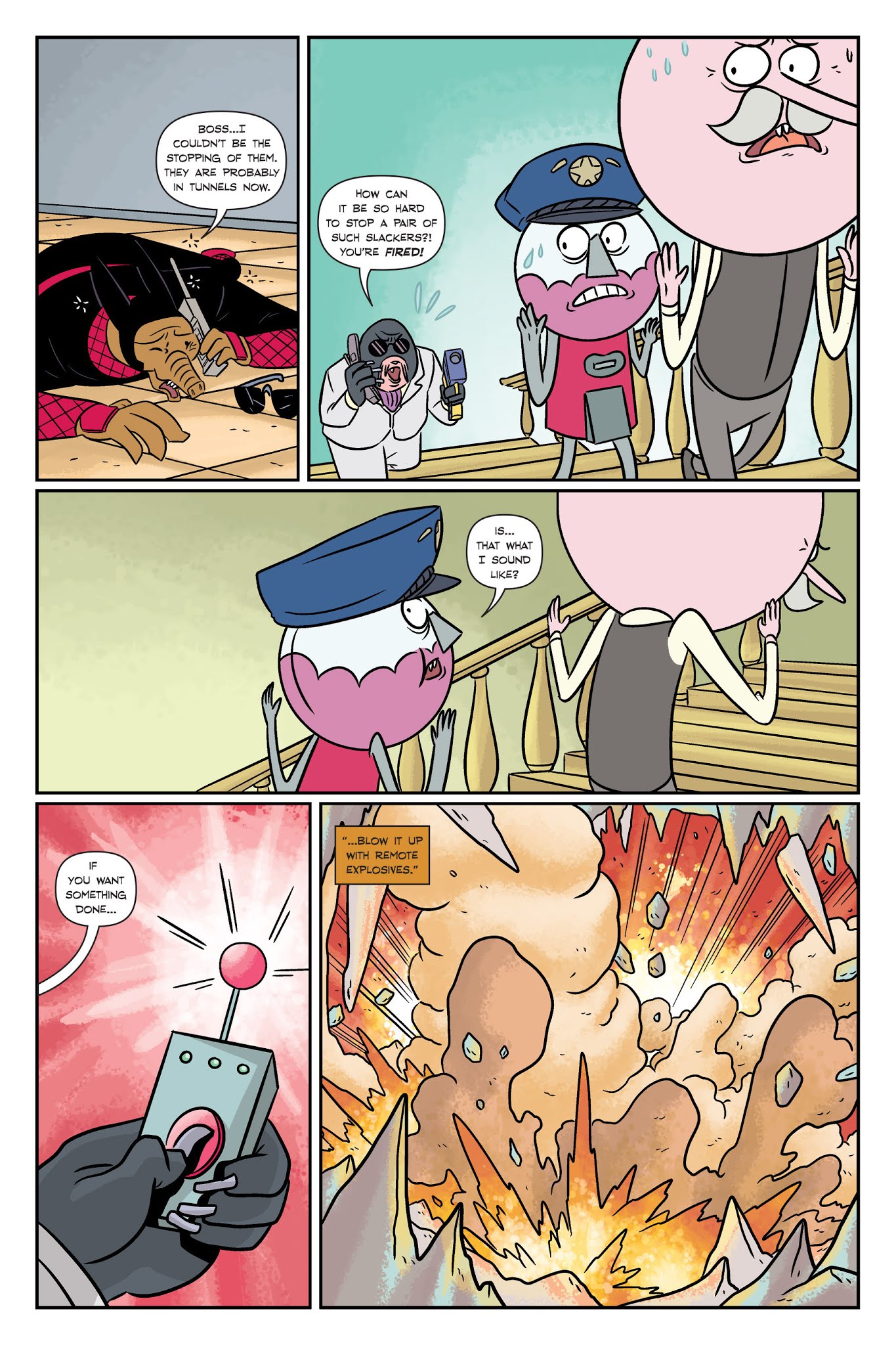 Read online Regular Show: Noir Means Noir, Buddy comic -  Issue # TPB (Part 2) - 15