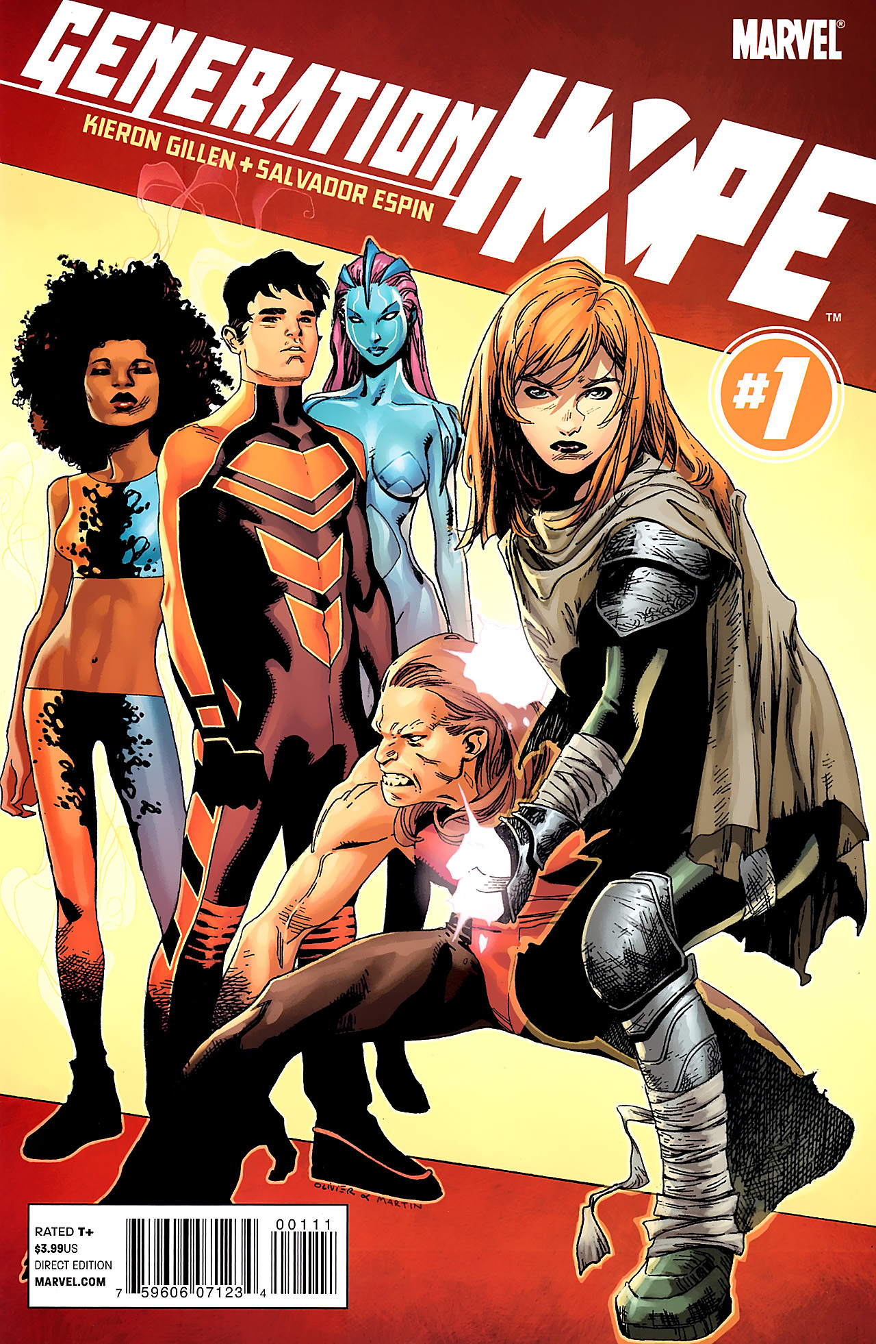 Read online Generation Hope comic -  Issue #1 - 1