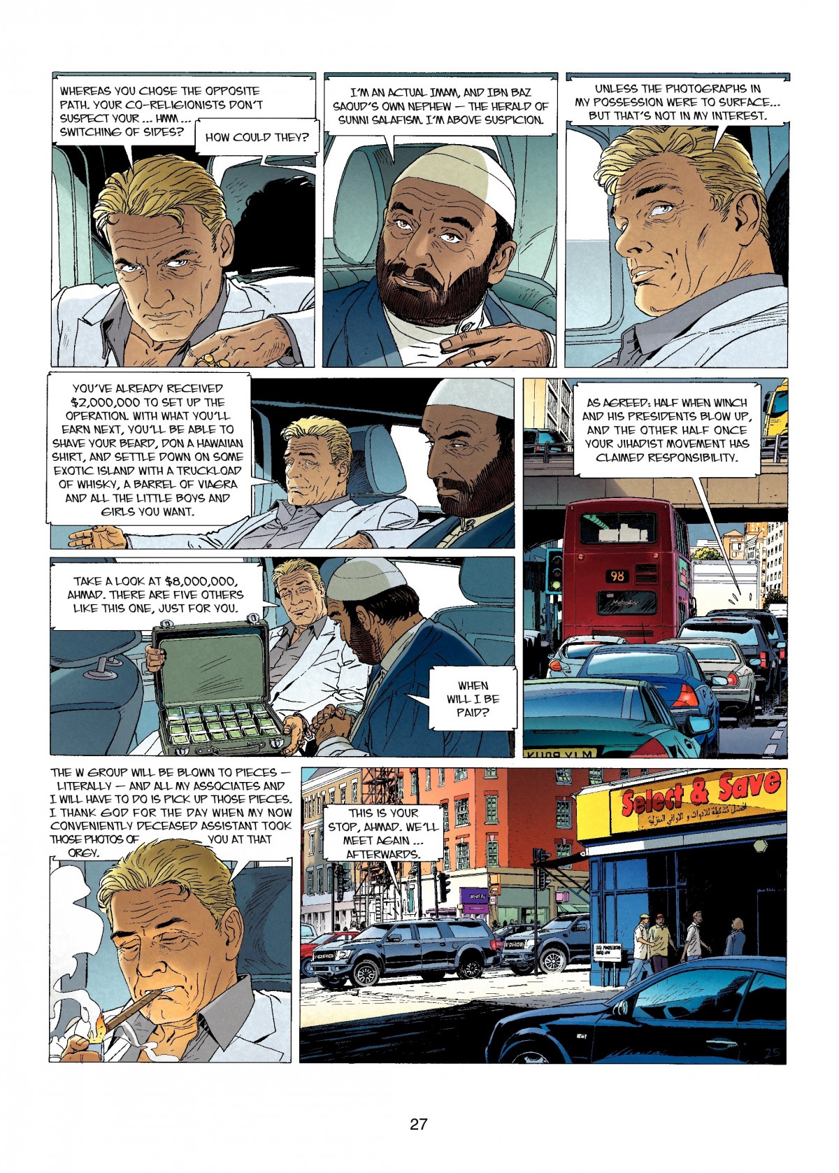 Read online Largo Winch comic -  Issue # TPB 15 - 27