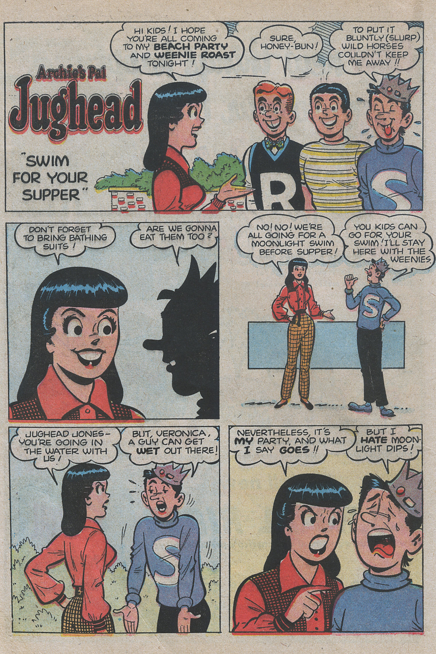 Read online Archie's Pal Jughead comic -  Issue #20 - 8