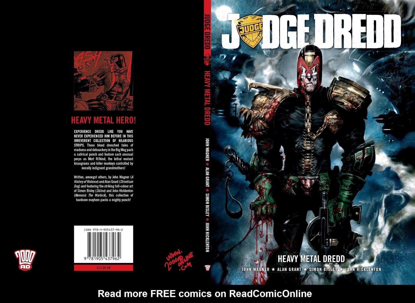 <{ $series->title }} issue TPB Judge Dredd - Heavy Metal Dredd - Page 1