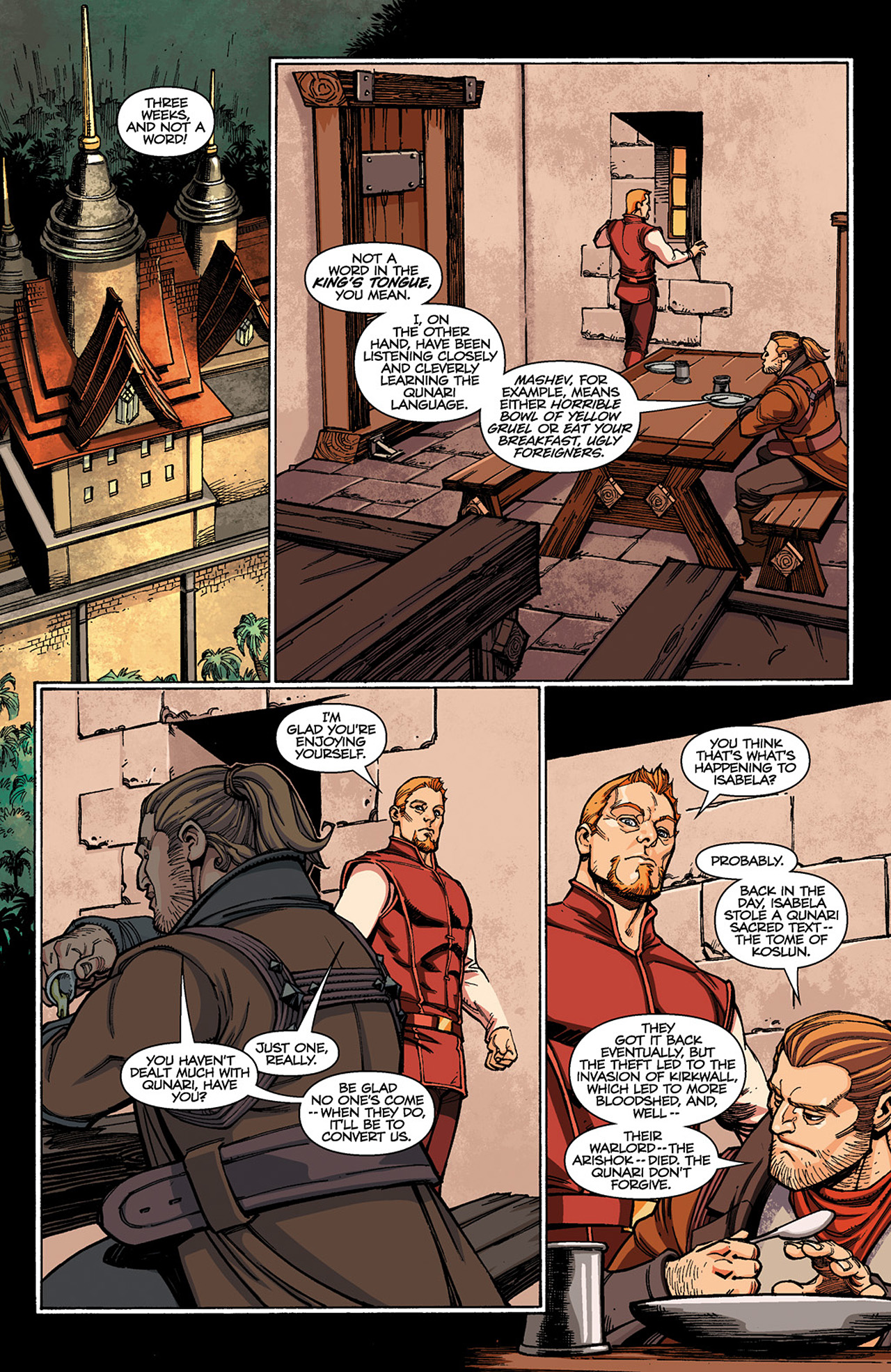 Read online Dragon Age: Those Who Speak comic -  Issue #2 - 9