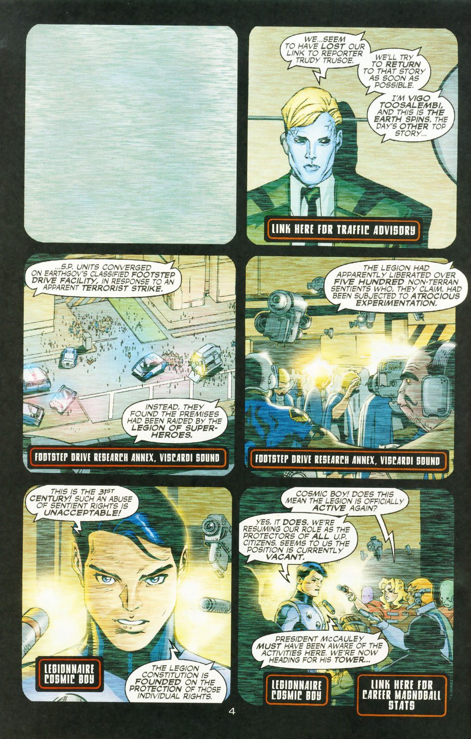 Read online The Legion comic -  Issue #6 - 5