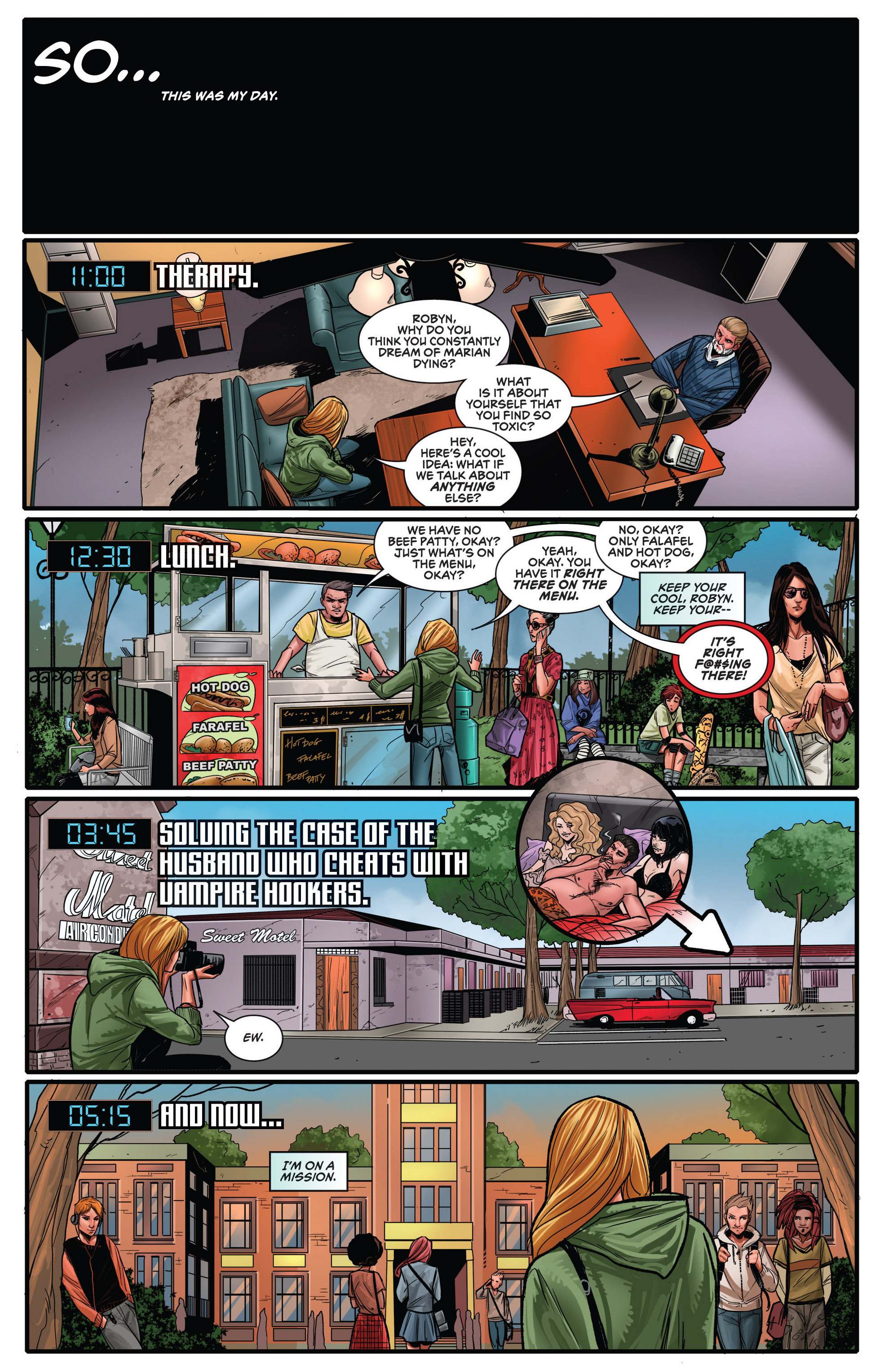 Read online Grimm Fairy Tales presents Robyn Hood (2014) comic -  Issue #9 - 4