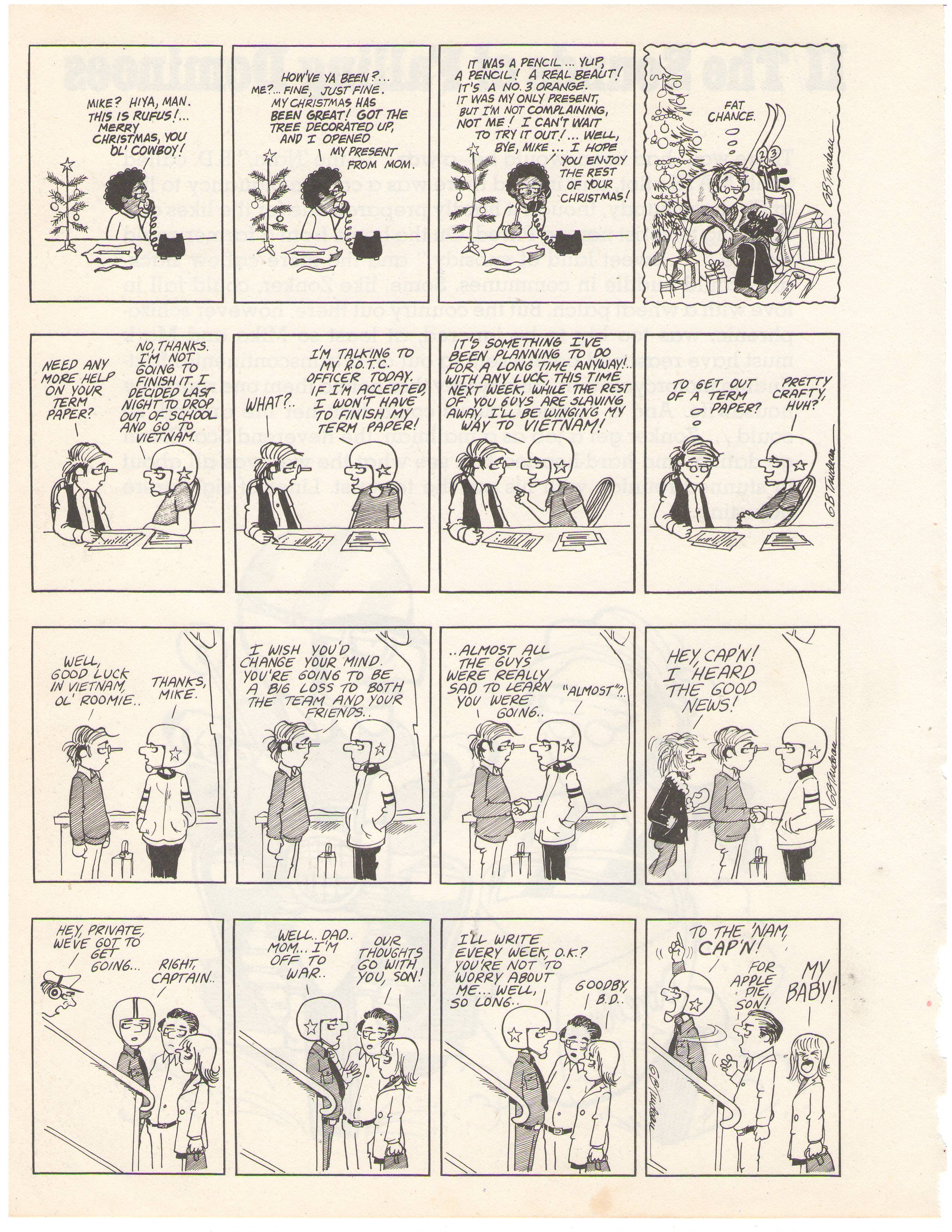 Read online The Doonesbury Chronicles comic -  Issue # TPB (Part 1) - 28