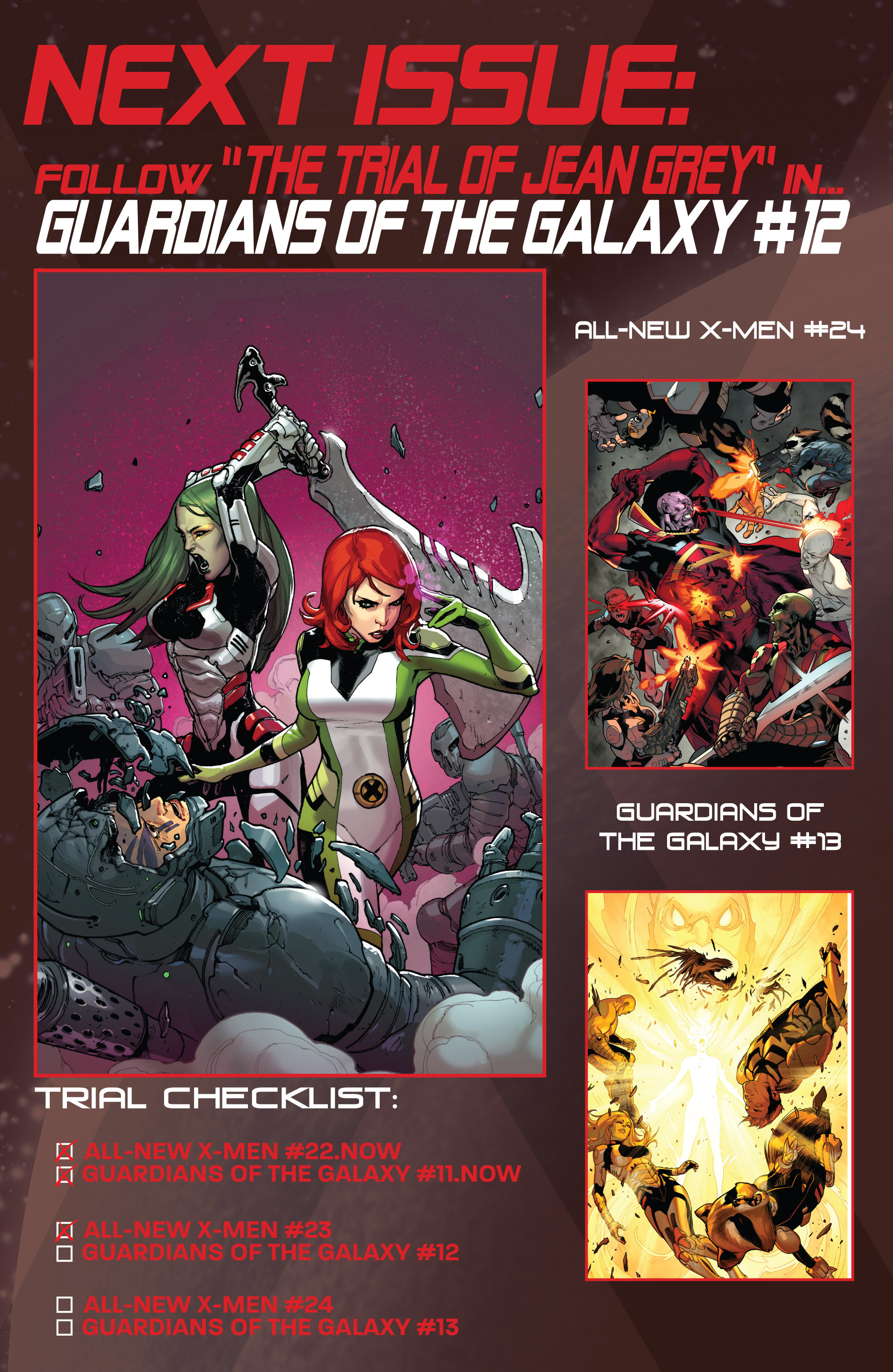 Read online Guardians of the Galaxy/All-New X-Men: The Trial of Jean Grey comic -  Issue # TPB - 60