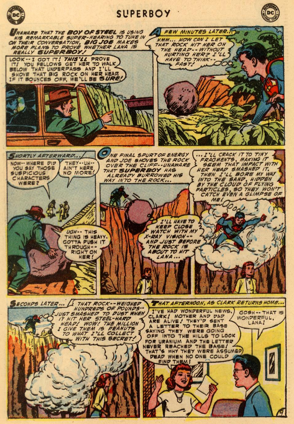 Read online Superboy (1949) comic -  Issue #36 - 21