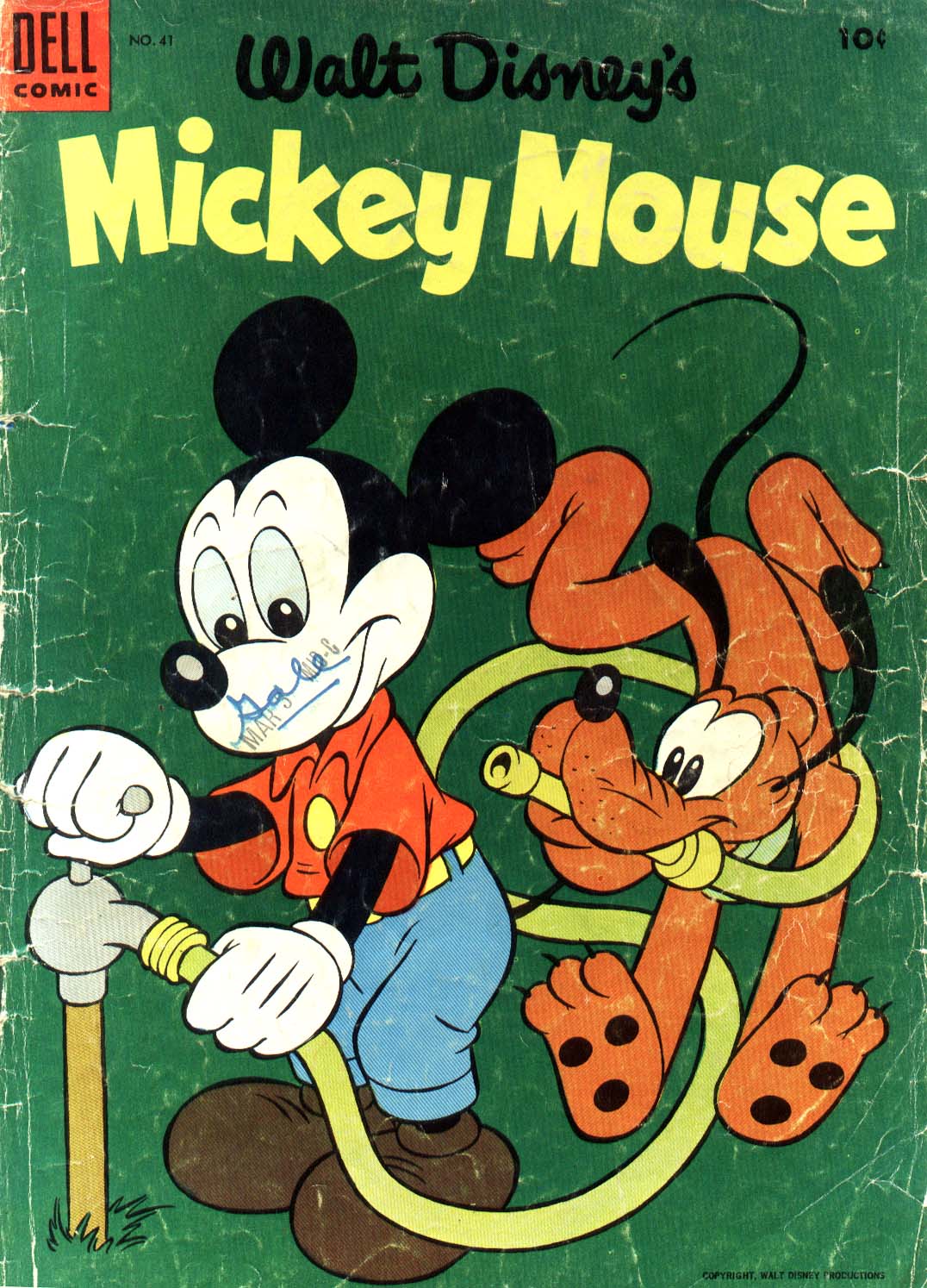 Read online Walt Disney's Mickey Mouse comic -  Issue #41 - 1