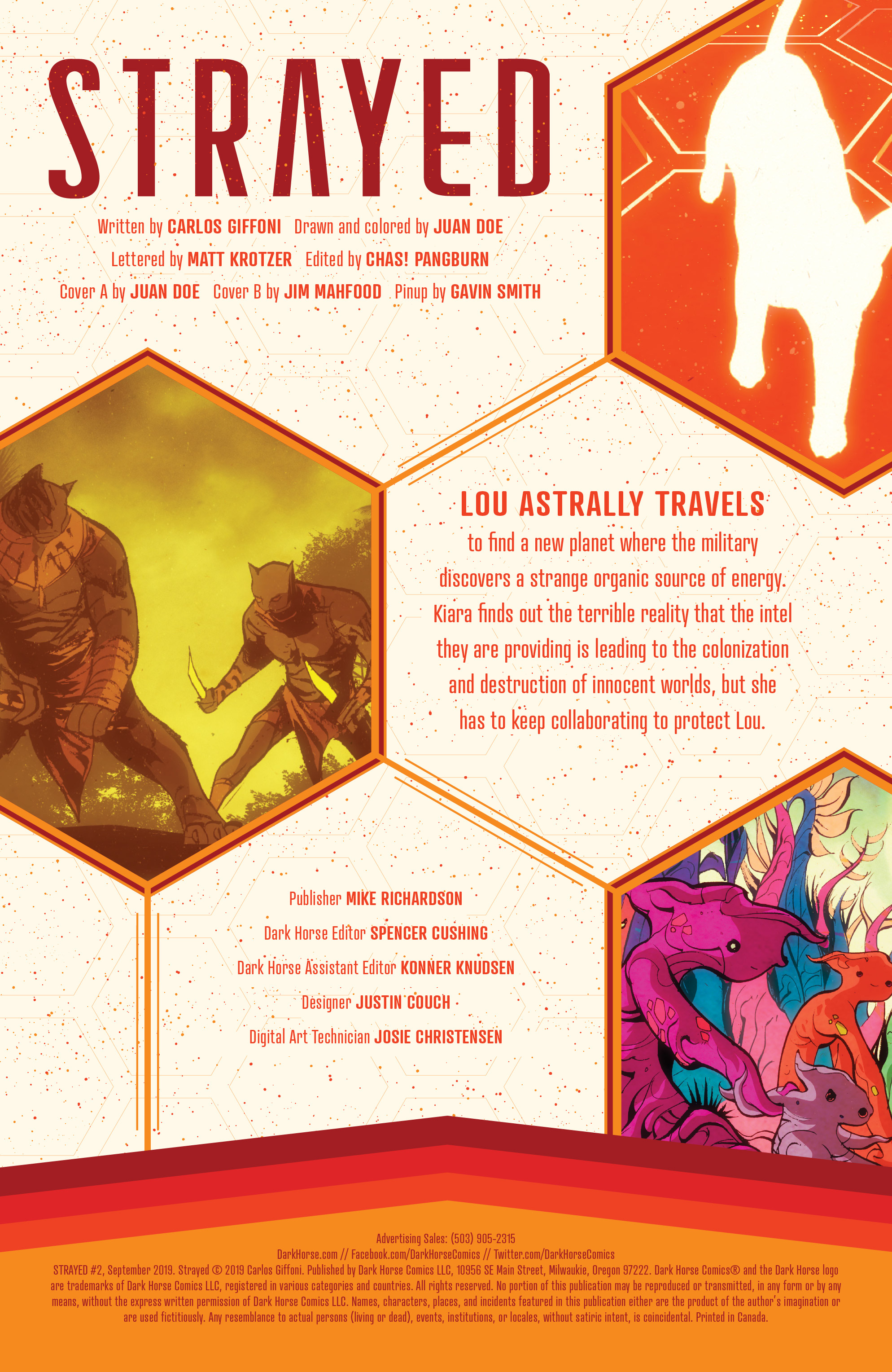 Read online Strayed comic -  Issue #2 - 2