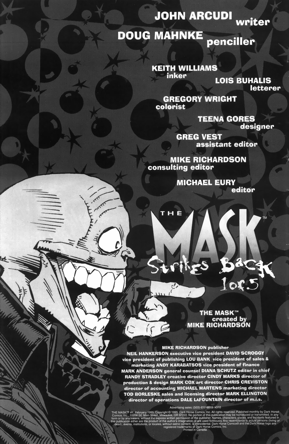 Read online The Mask Strikes Back comic -  Issue #1 - 2