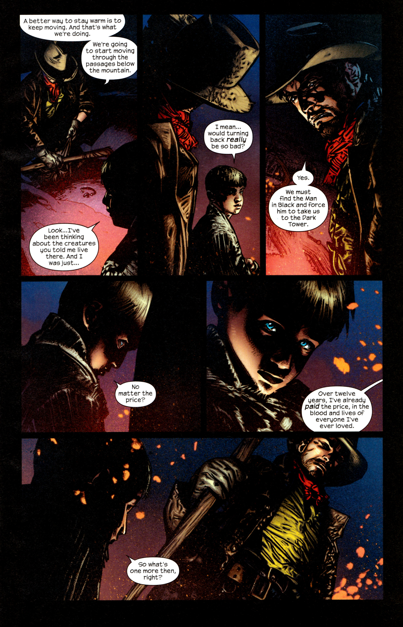 Read online Dark Tower: The Gunslinger - The Man in Black comic -  Issue #1 - 9