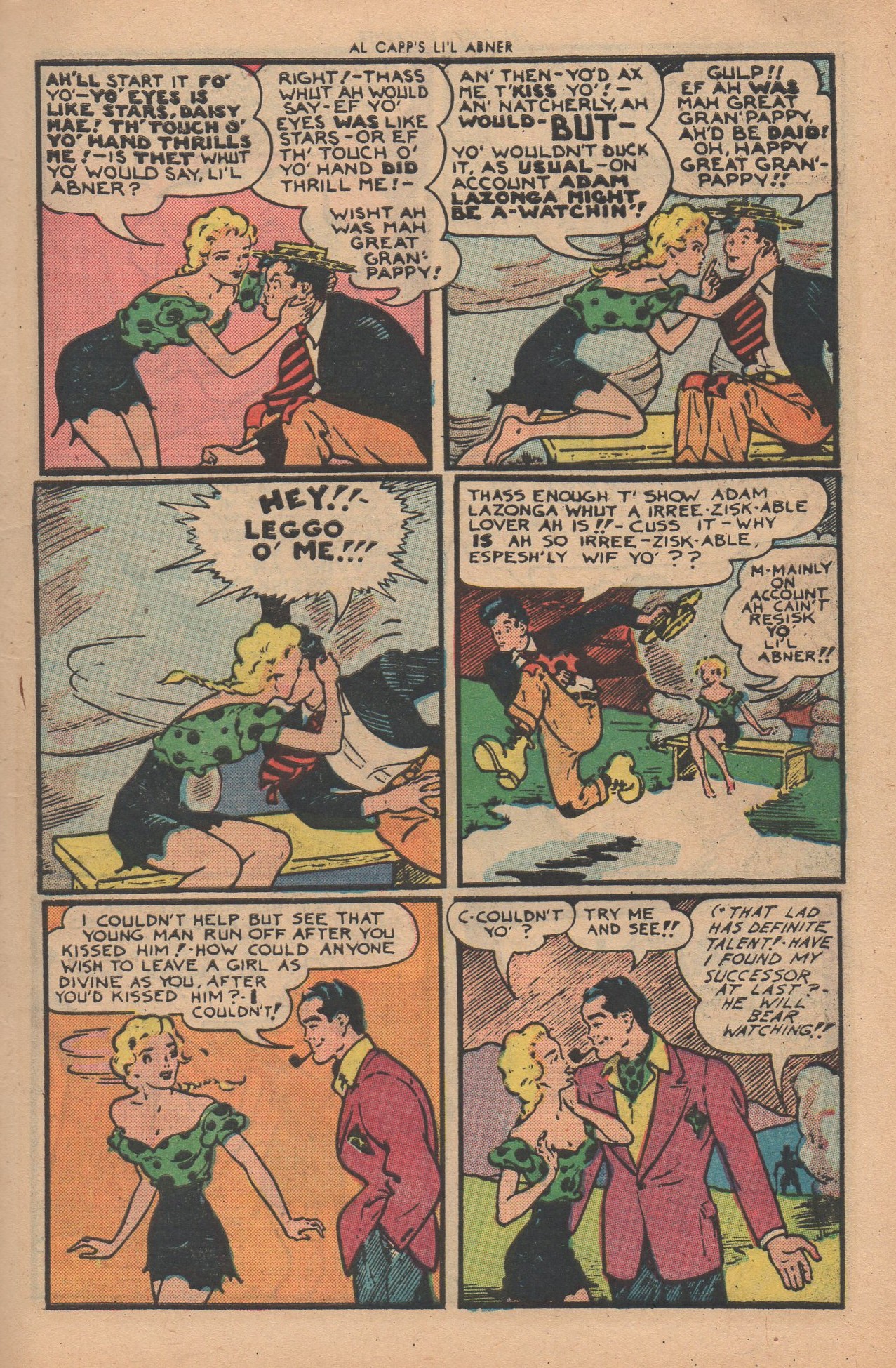 Read online Li'l Abner Comics comic -  Issue #82 - 9