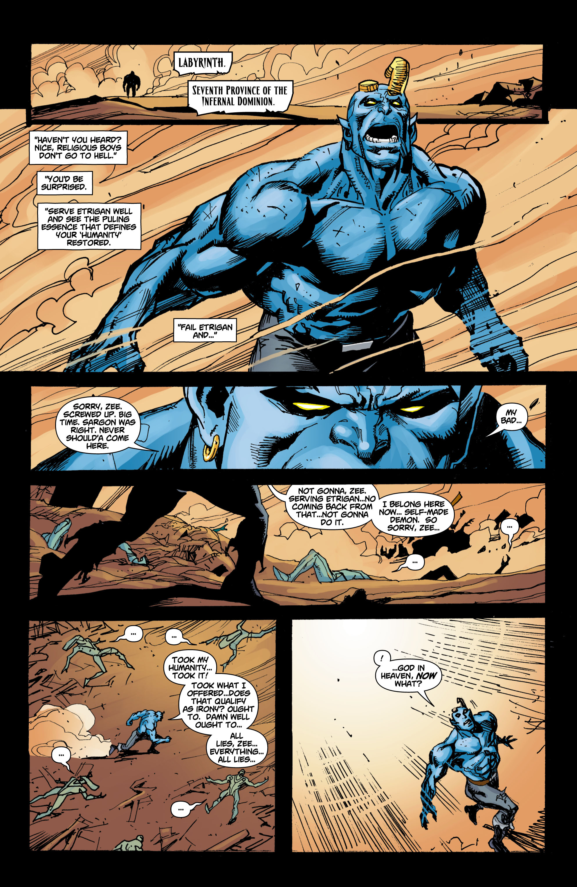 Read online Reign in Hell comic -  Issue #6 - 12