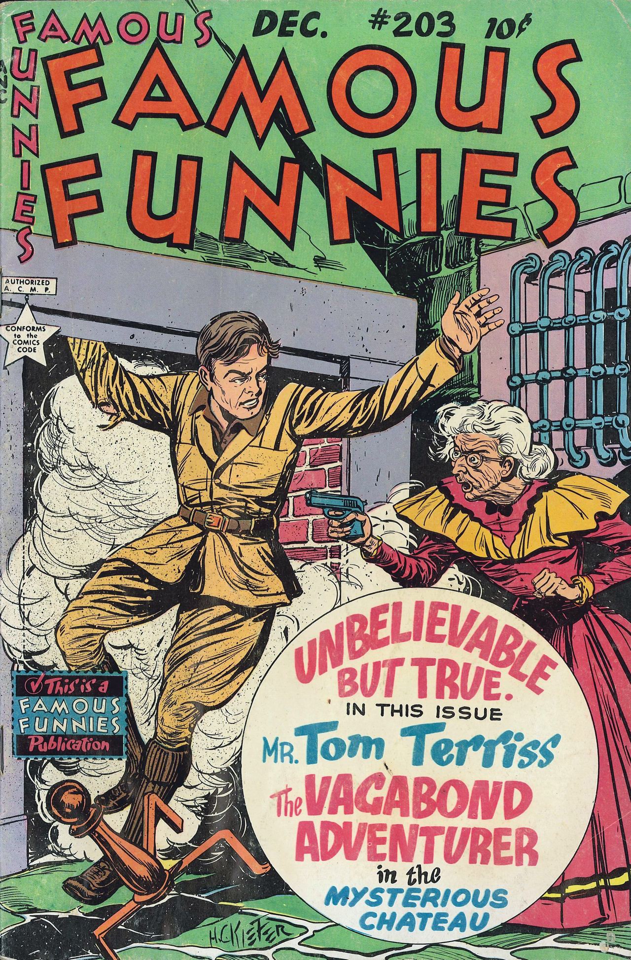 Read online Famous Funnies comic -  Issue #203 - 1