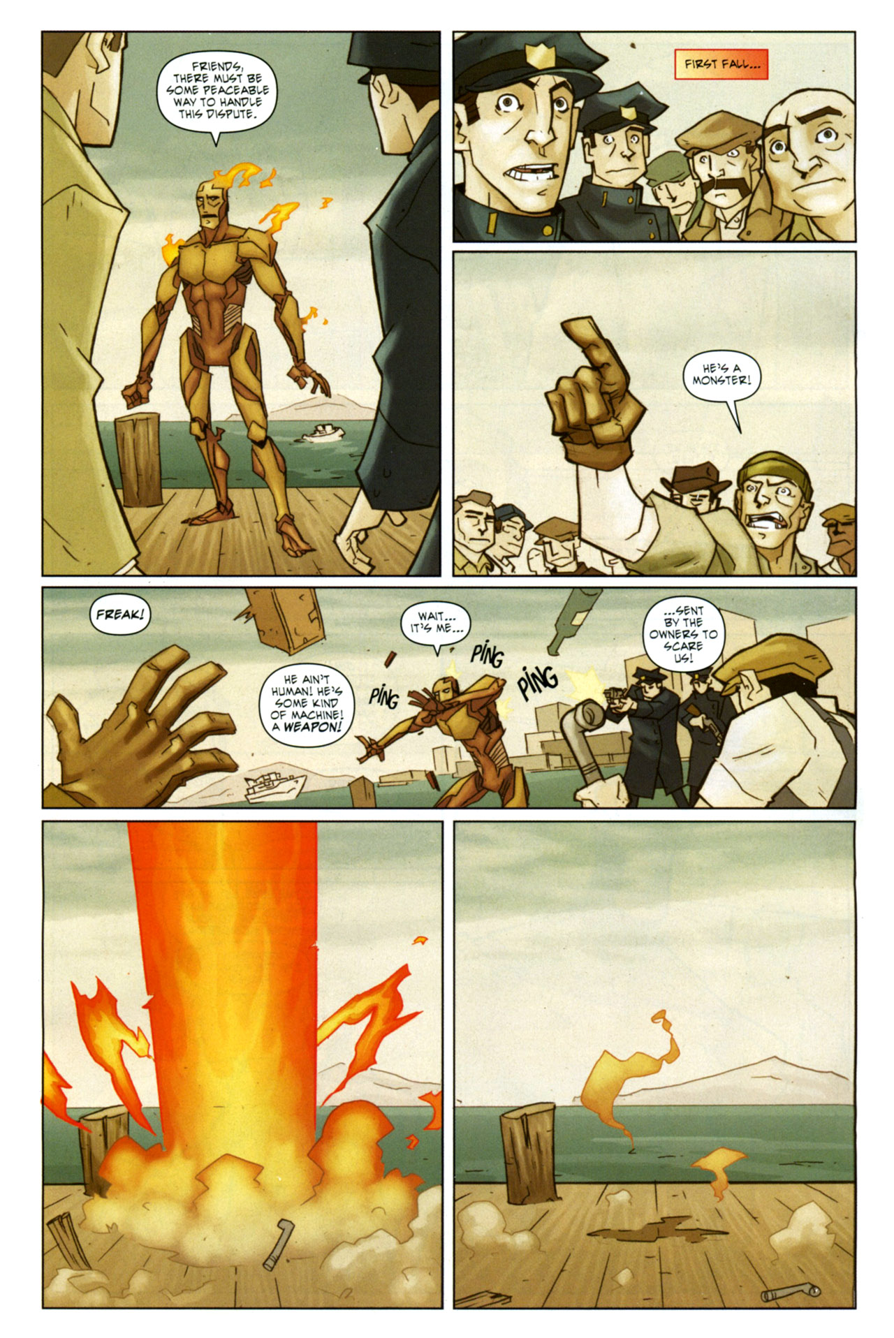 Read online Human Torch Comics 70th Anniversary Special comic -  Issue # Full - 14