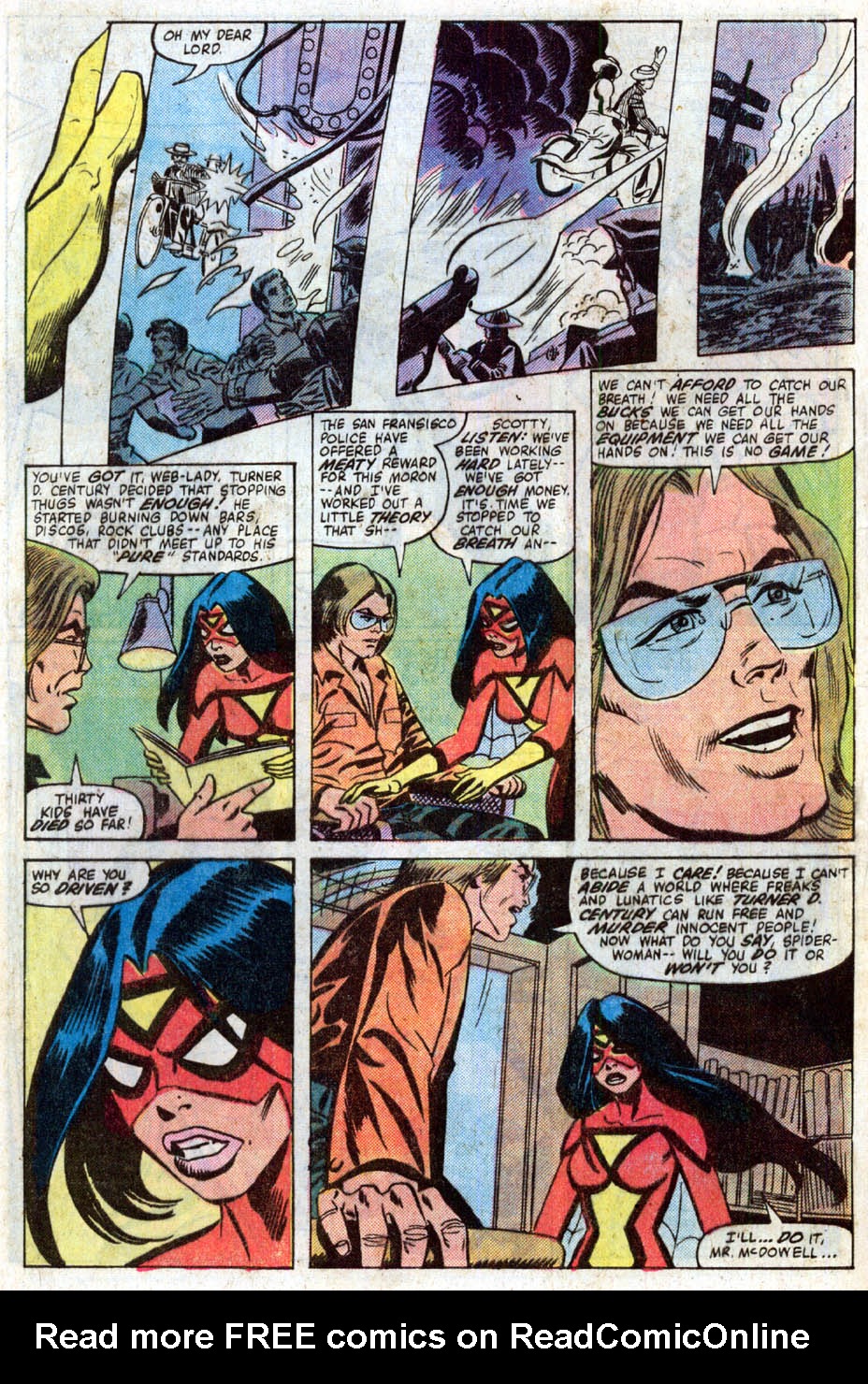 Read online Spider-Woman (1978) comic -  Issue #33 - 6