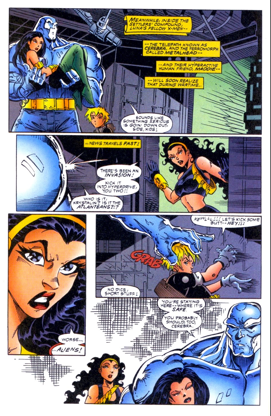 Read online 2099: World of Tomorrow comic -  Issue #6 - 10