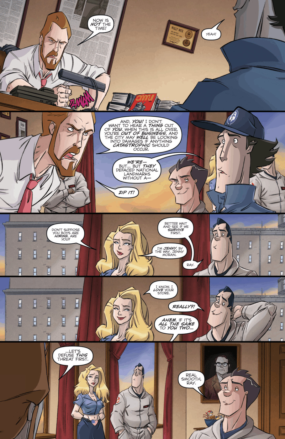 Read online Ghostbusters (2011) comic -  Issue #15 - 6