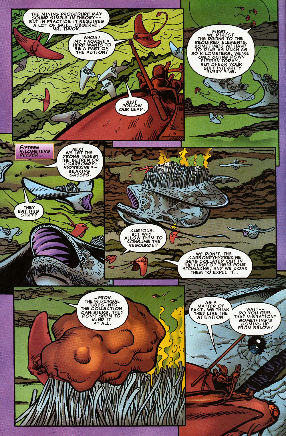 Read online Star Trek: Voyager comic -  Issue #13 - 12