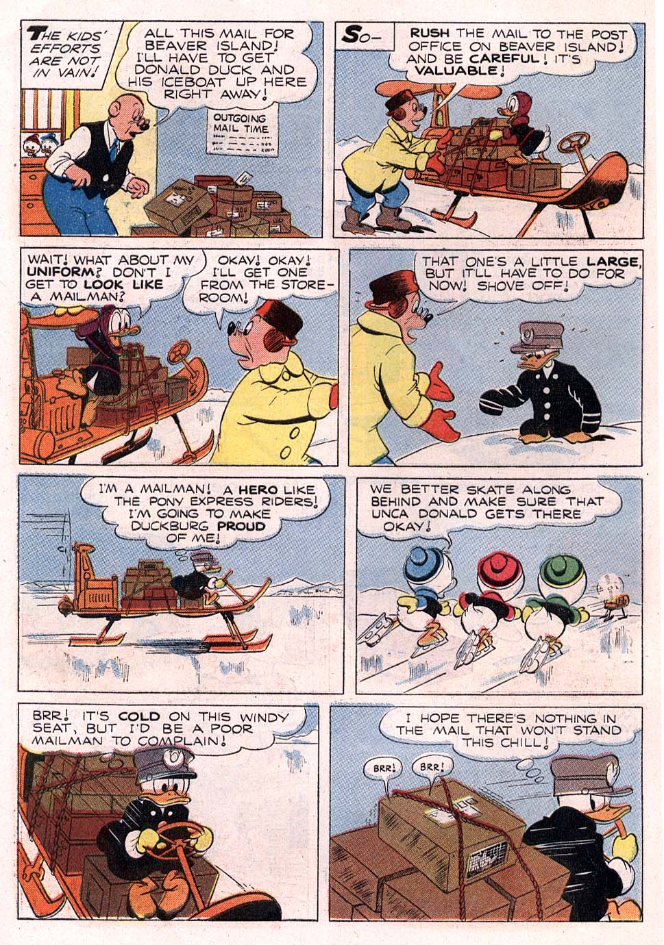 Read online Walt Disney's Comics and Stories comic -  Issue #174 - 6