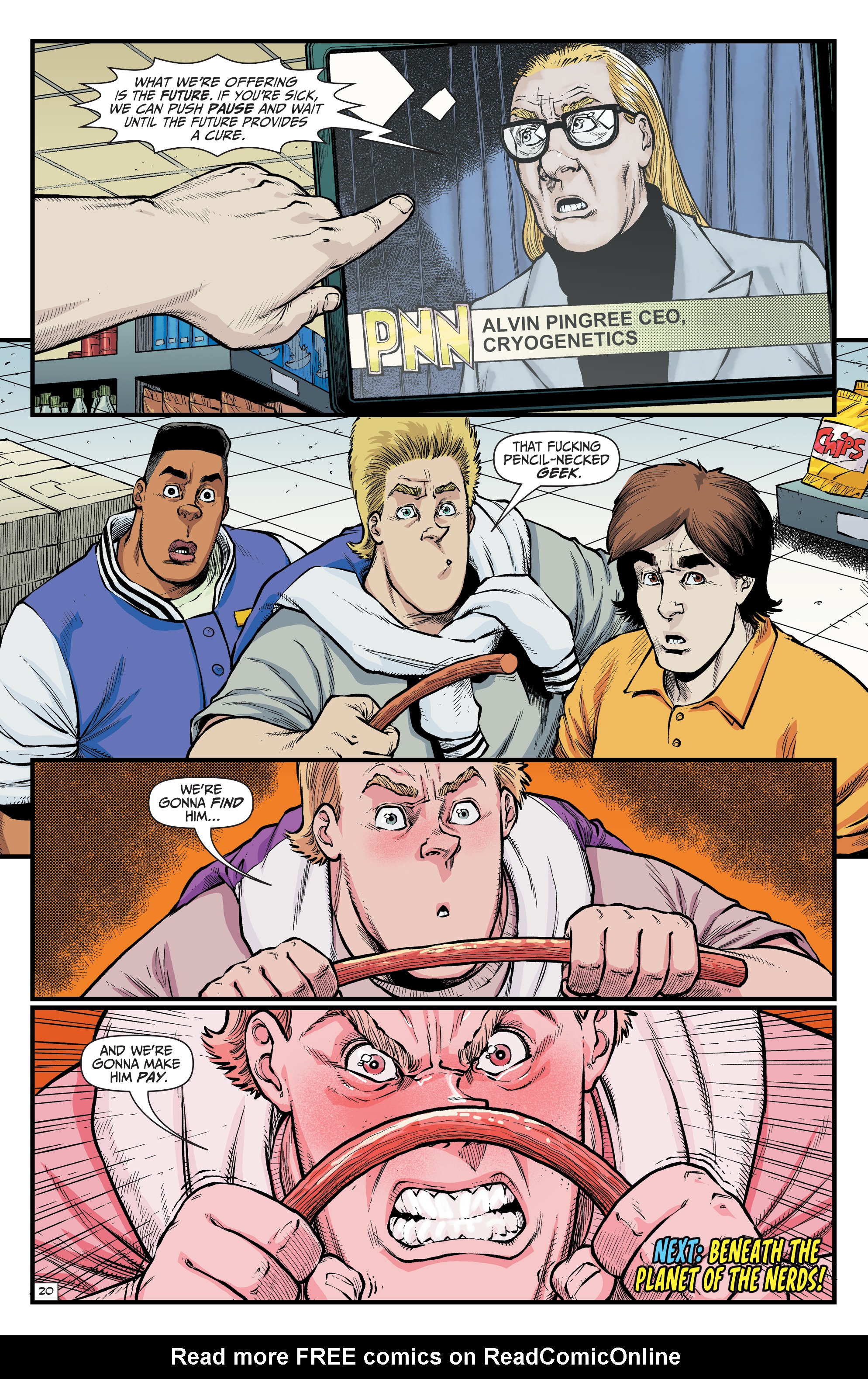 Read online Planet of the Nerds comic -  Issue #2 - 22