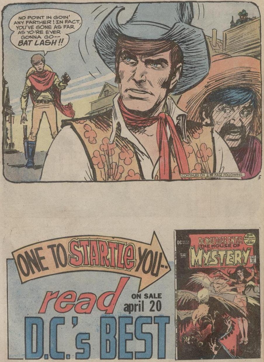 Read online Weird Western Tales (1972) comic -  Issue #12 - 25