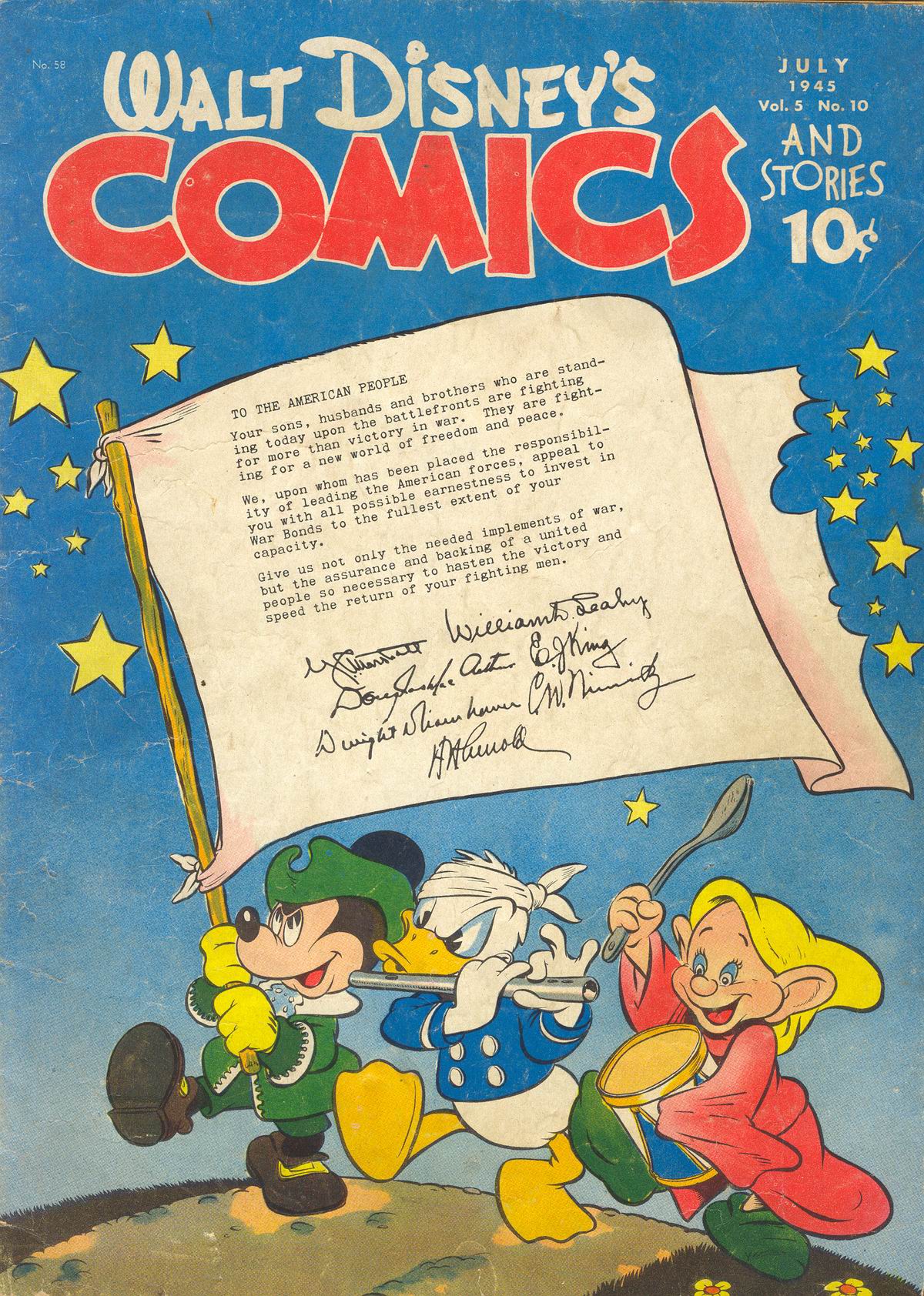 Read online Walt Disney's Comics and Stories comic -  Issue #58 - 1